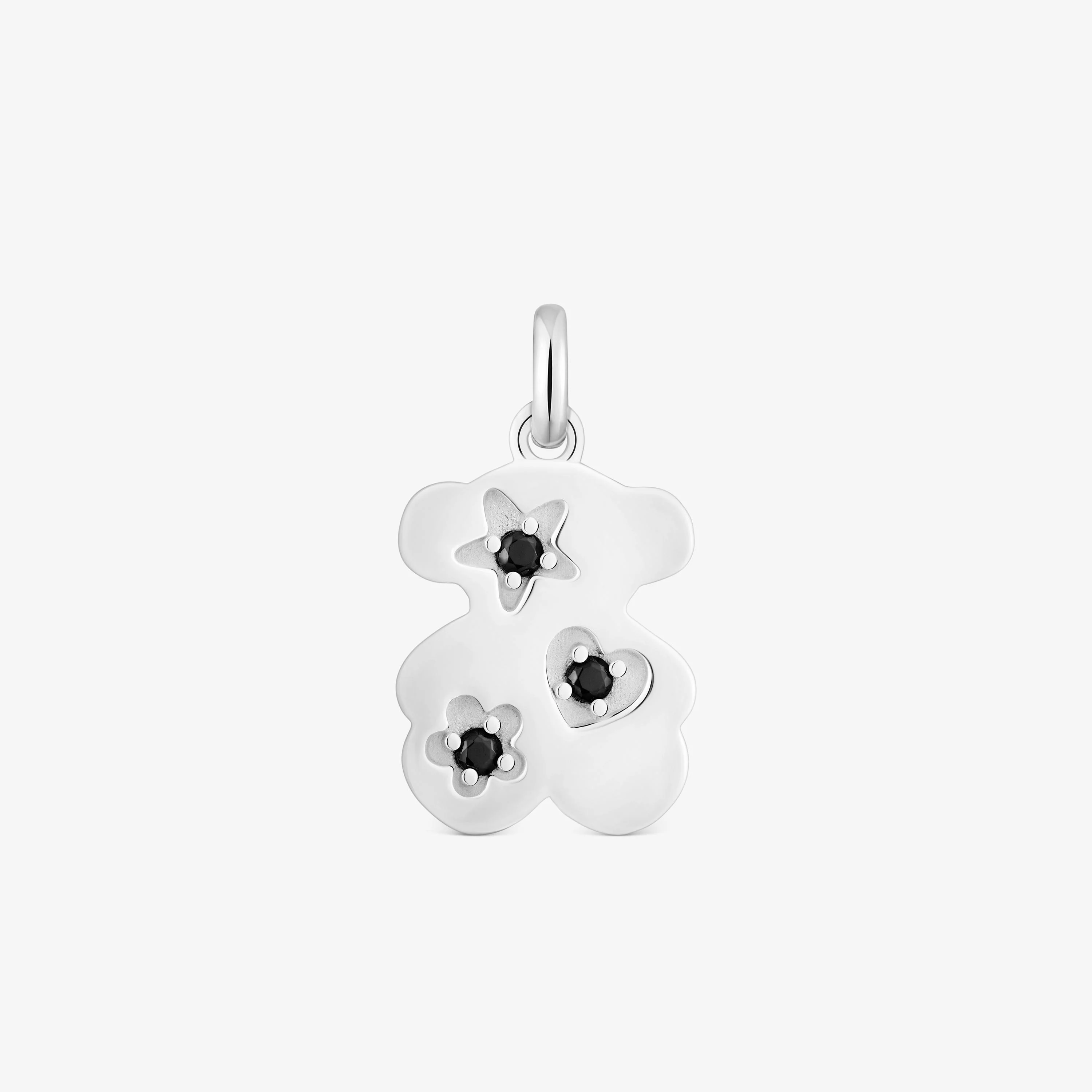Silver and spinel bear Pendant Sweet Dolls - 1