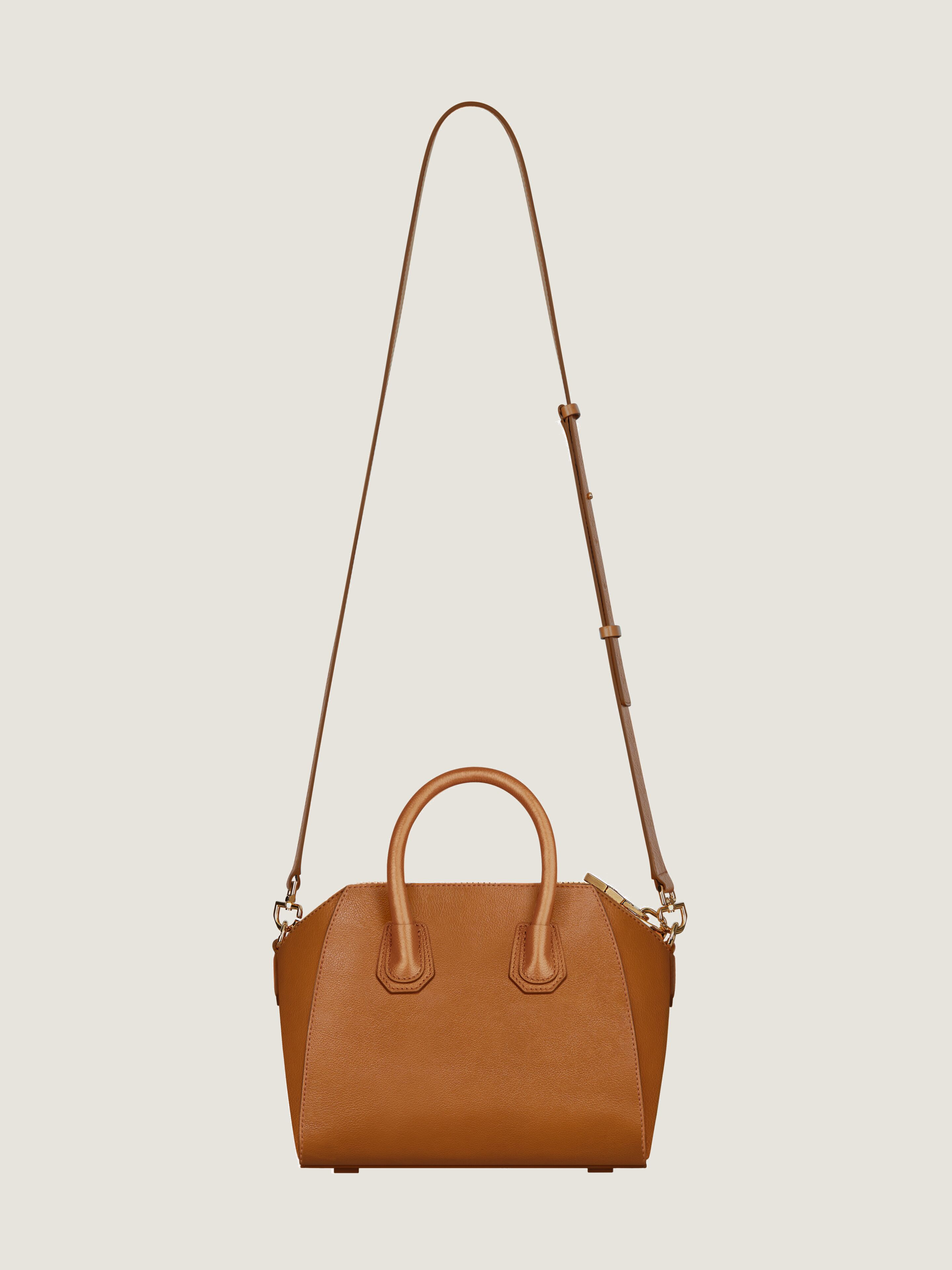 MINI ANTIGONA BAG IN LEATHER - 3