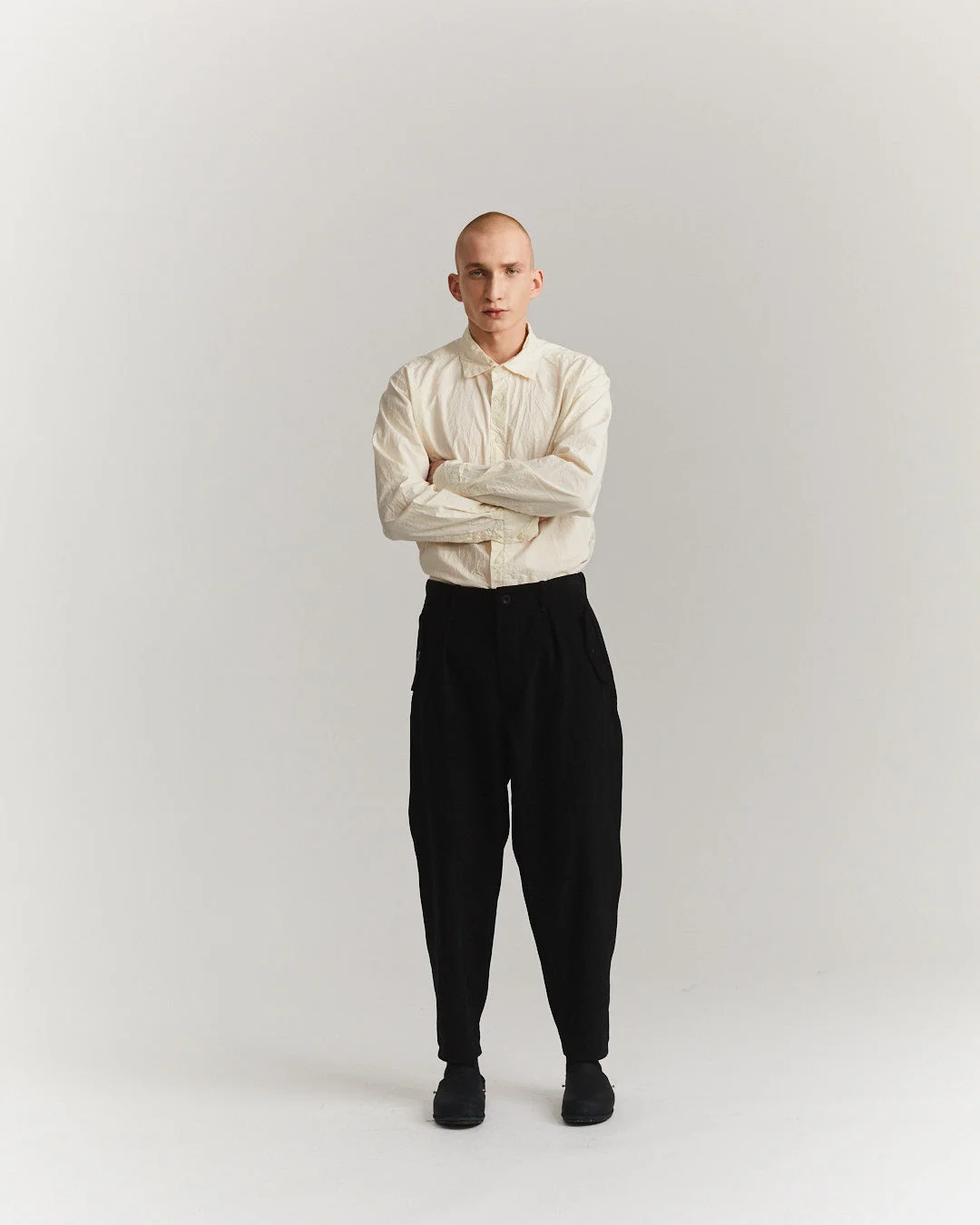 HIROSHI PANT - SOFTY - BLACK - 1