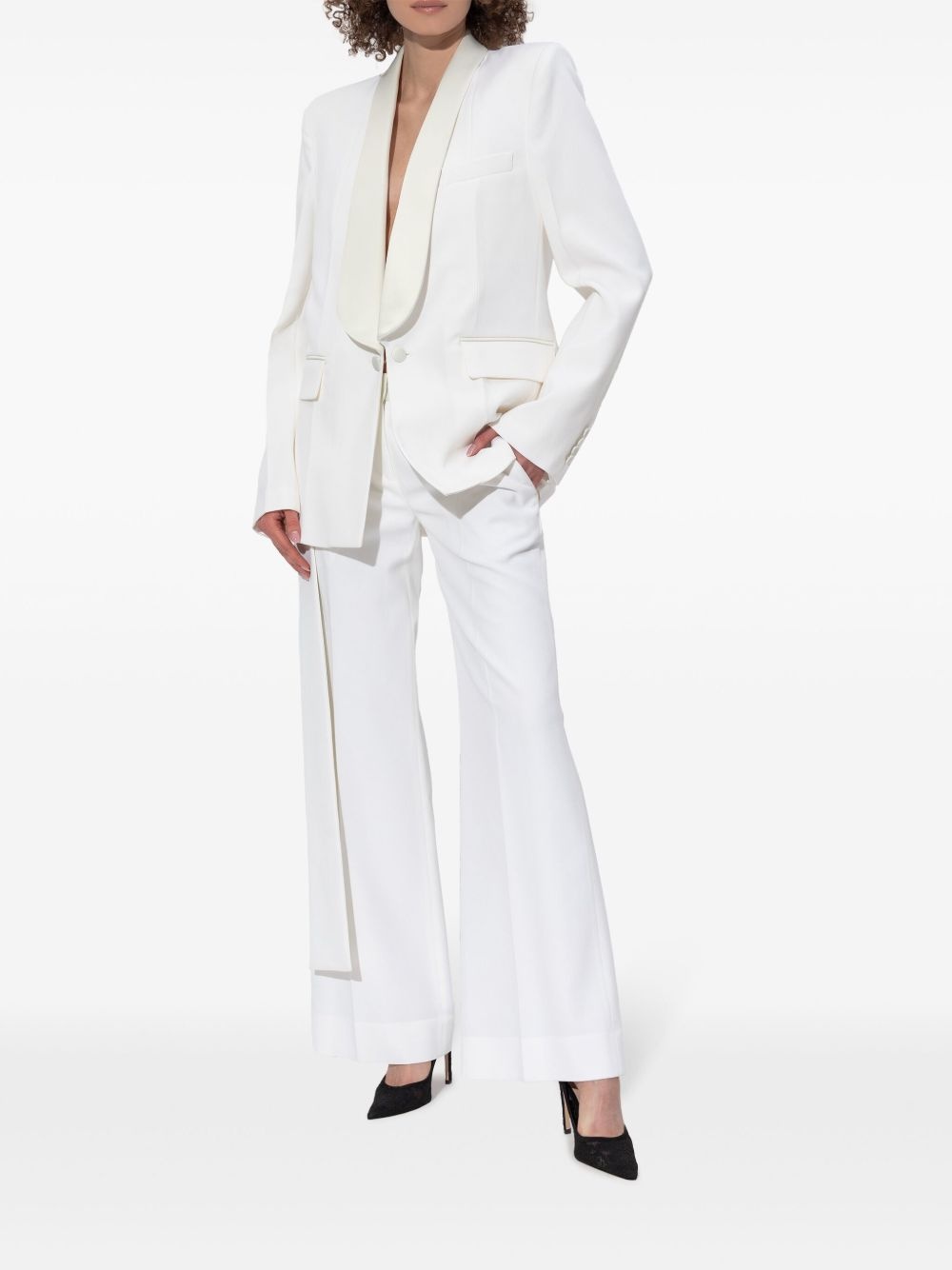 shawl-collar blazer - 2