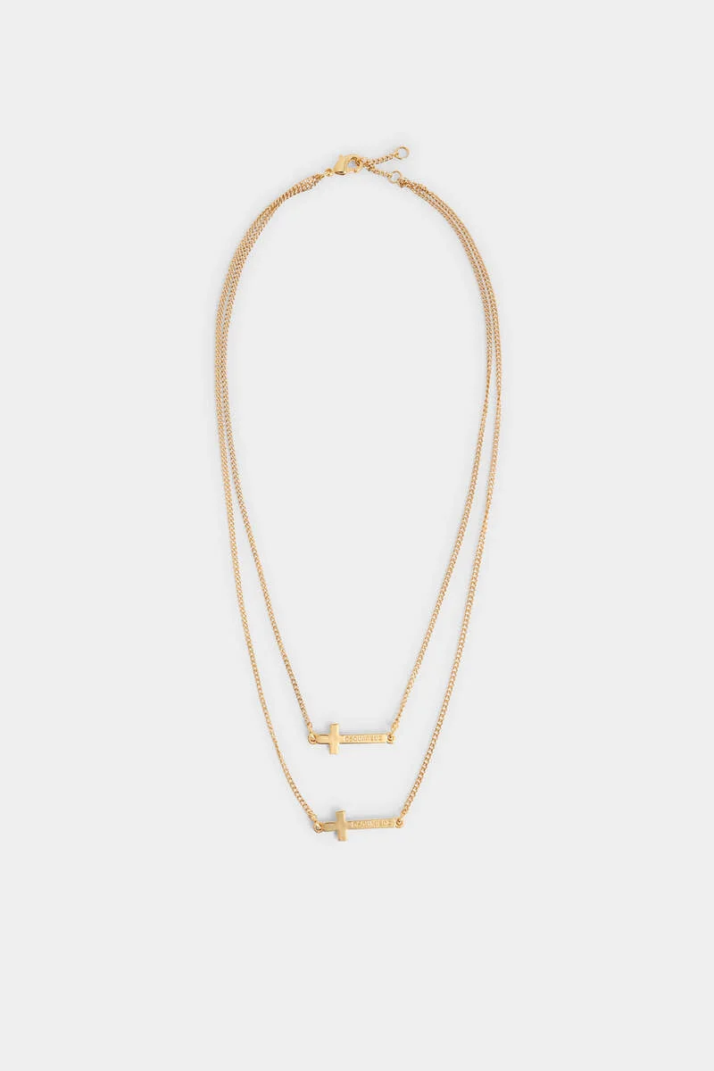 JESUS DOUBLE NECKLACE - 1