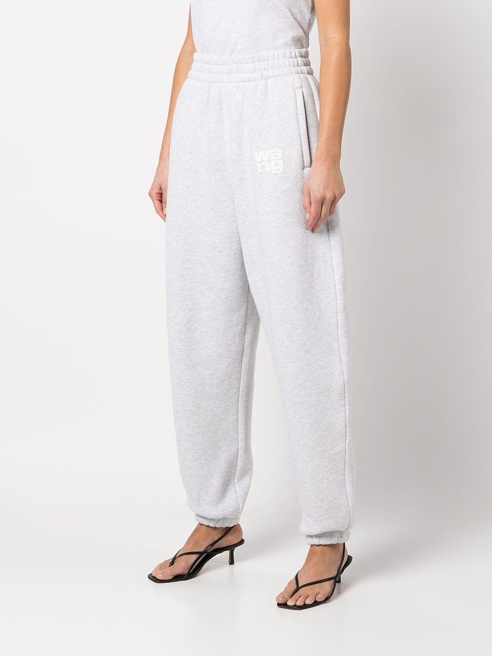 logo-print track trousers - 3
