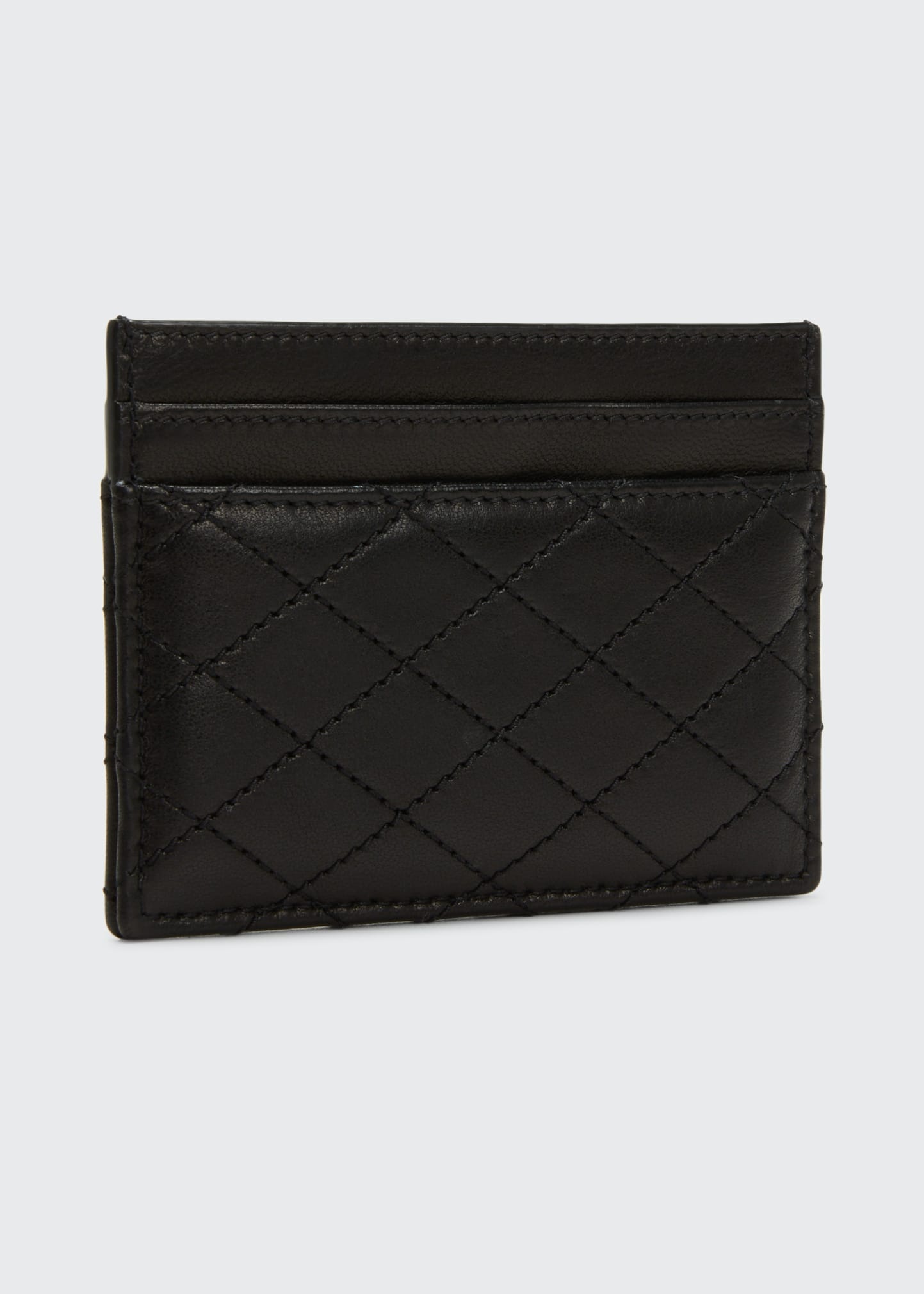 Gaby YSL Quilted Lambskin Card Case - 3