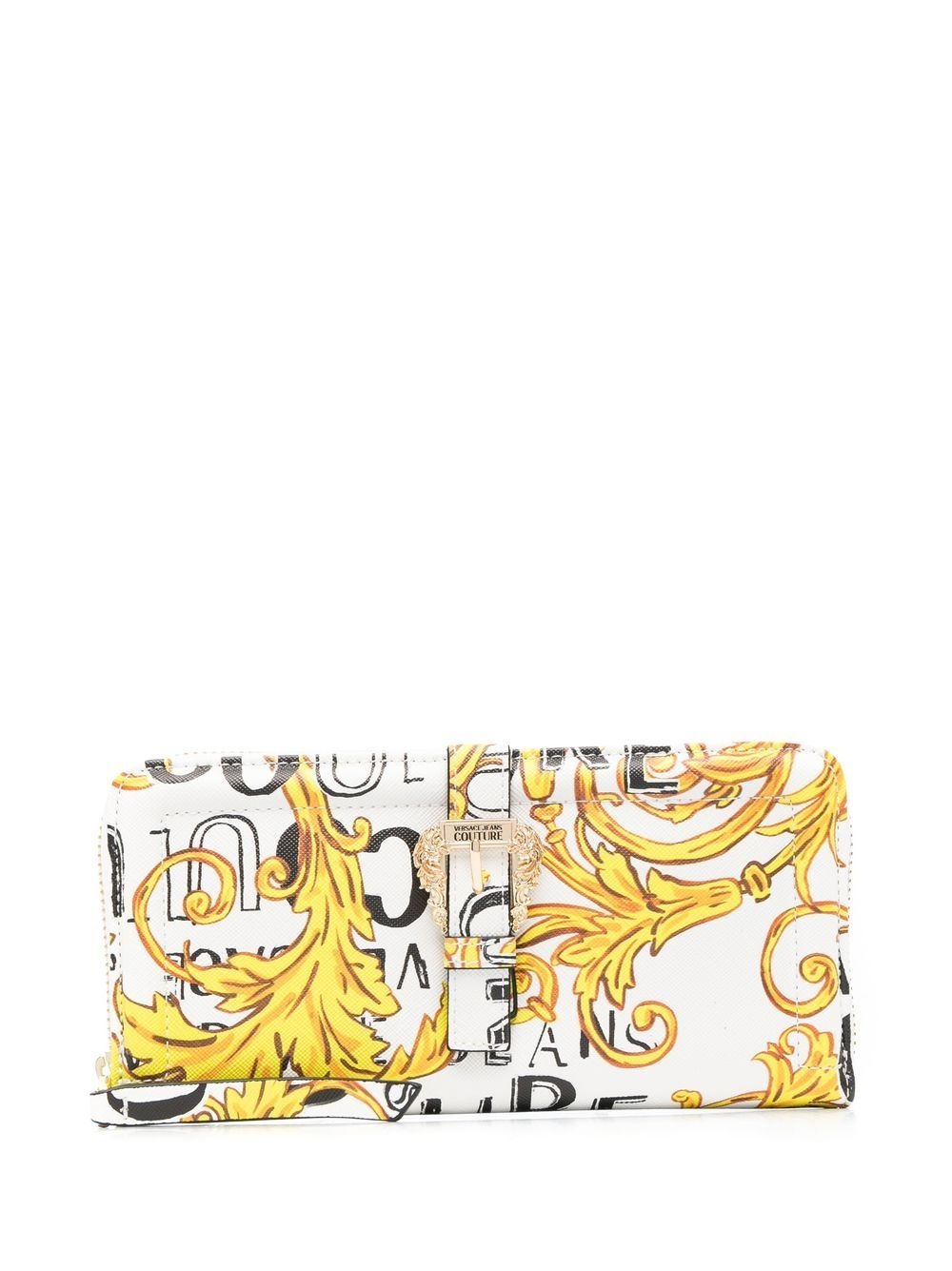 all-over baroque-print wallet - 1