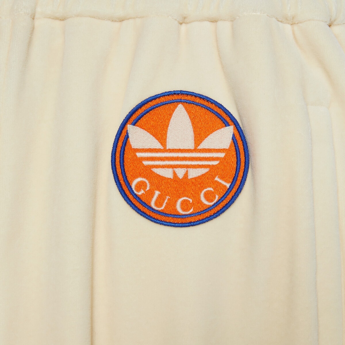 adidas x Gucci chenille cotton pant - 5