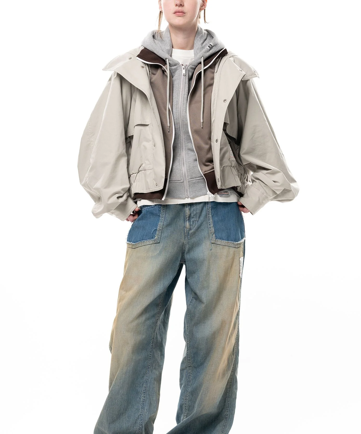 Triple Layered Bomber Jacket - 1