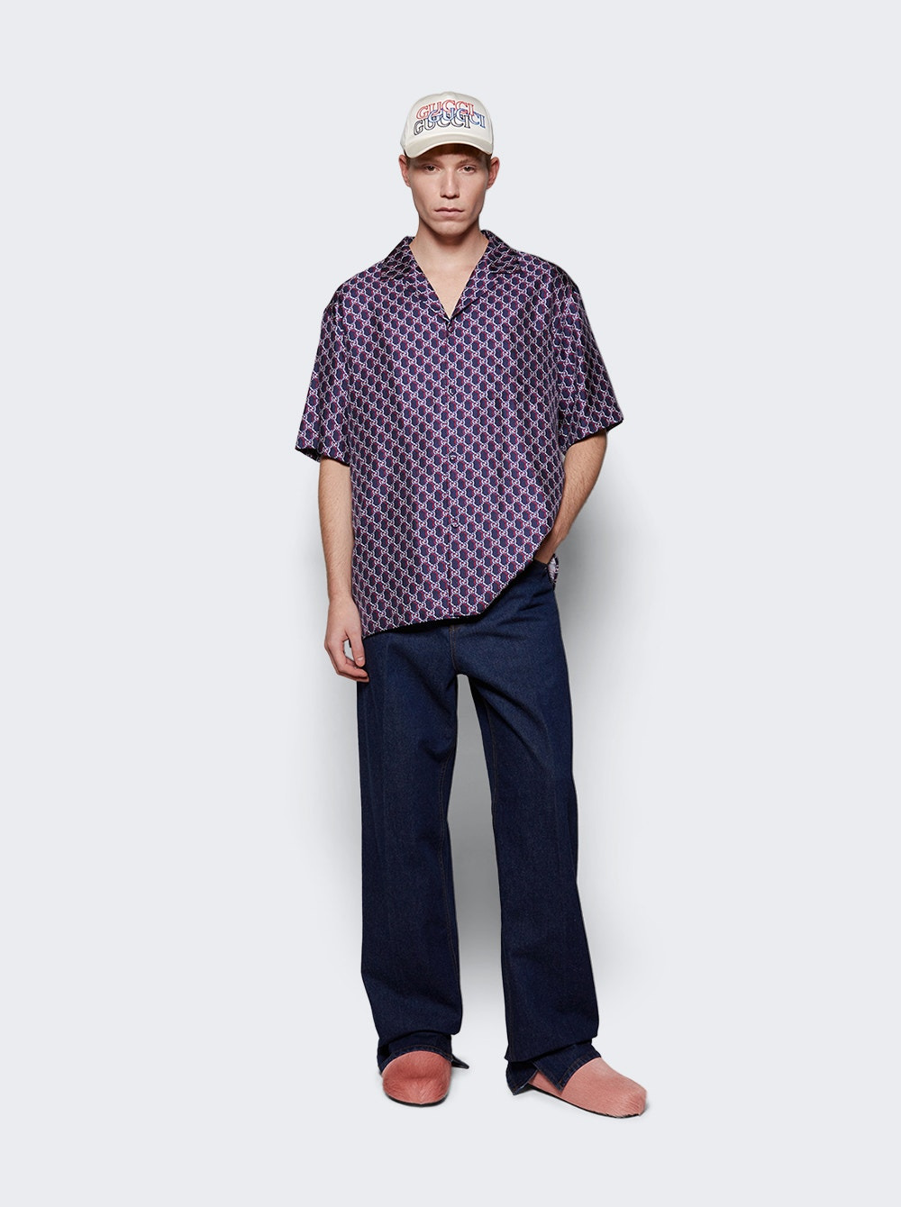 Straight Leg Jeans Dark Blue - 2