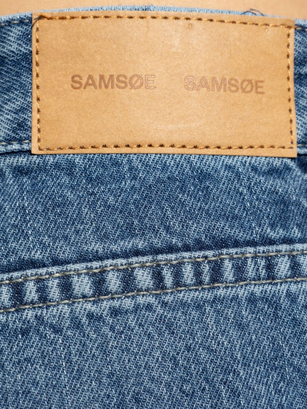 logo-patch straight-leg jeans - 5