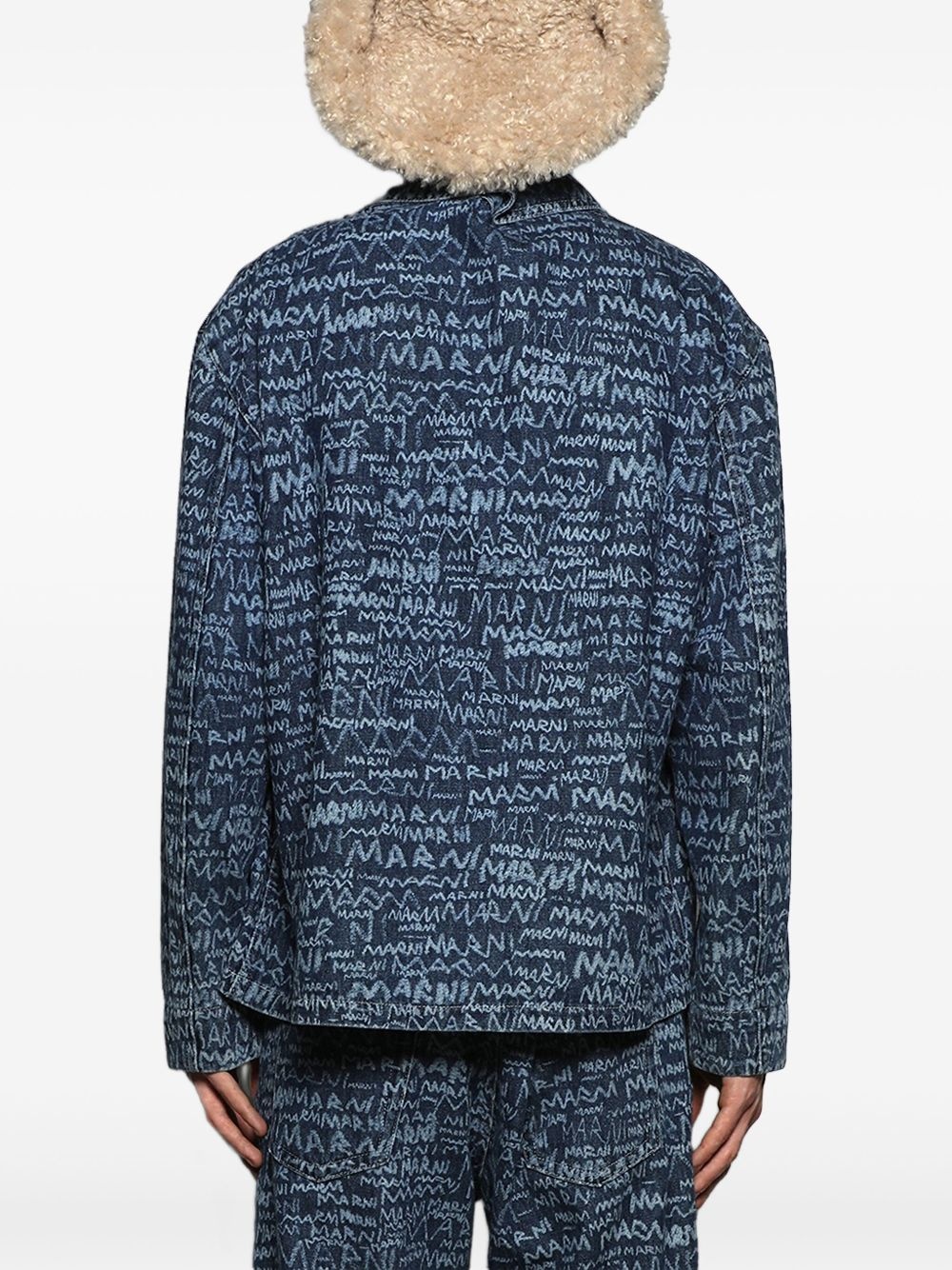 logo-print shirt - 5