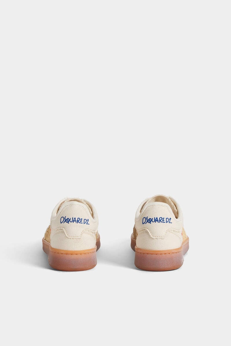 SUMMER LOVER RAFFIA BOXER SNEAKERS - 3