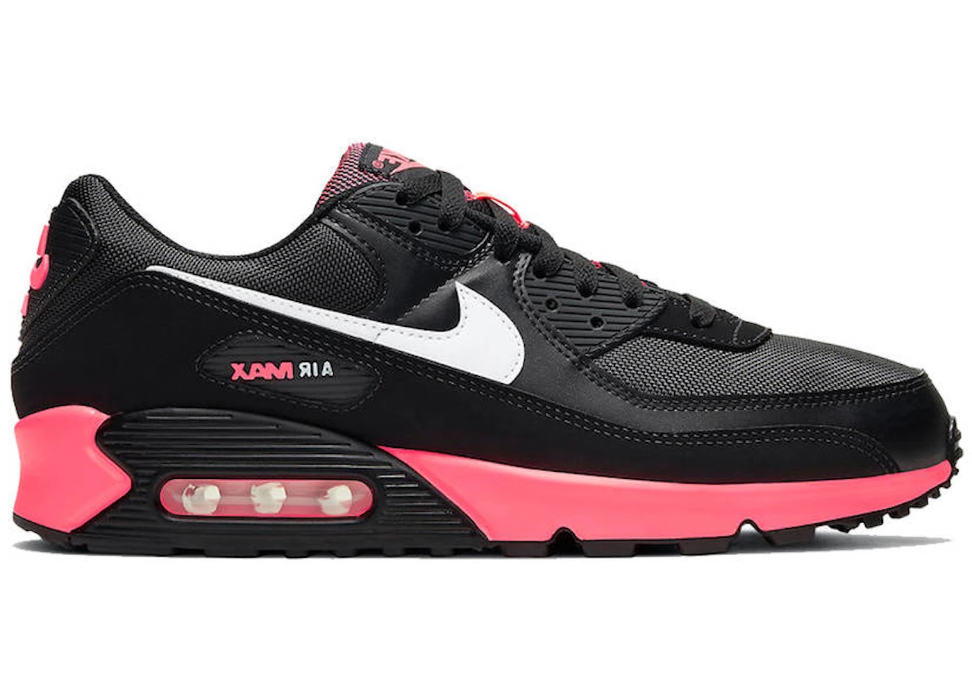 Nike Air Max 90 Black Racer Pink - 1