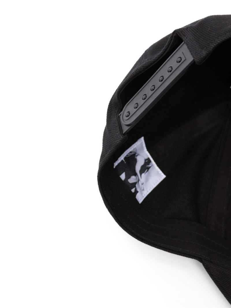 Rick Owens DRKSHDW DRKSHDW logo-embroidered baseball cap outlook