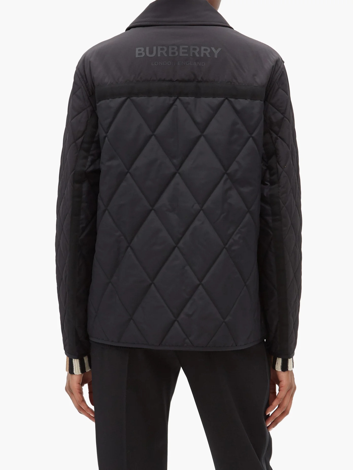 Lavenham diamond-quilted shell jacket - 5