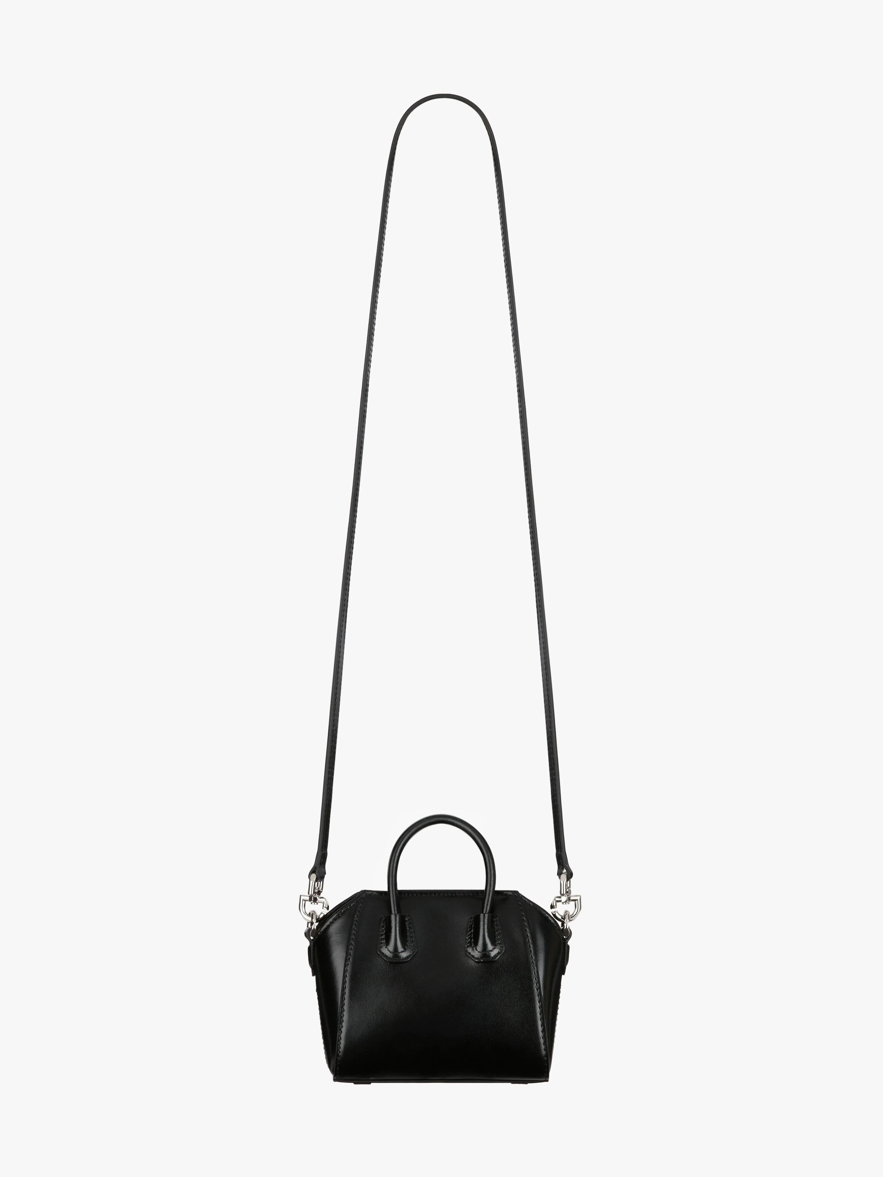 Givenchy MICRO ANTIGONA BAG IN BOX LEATHER