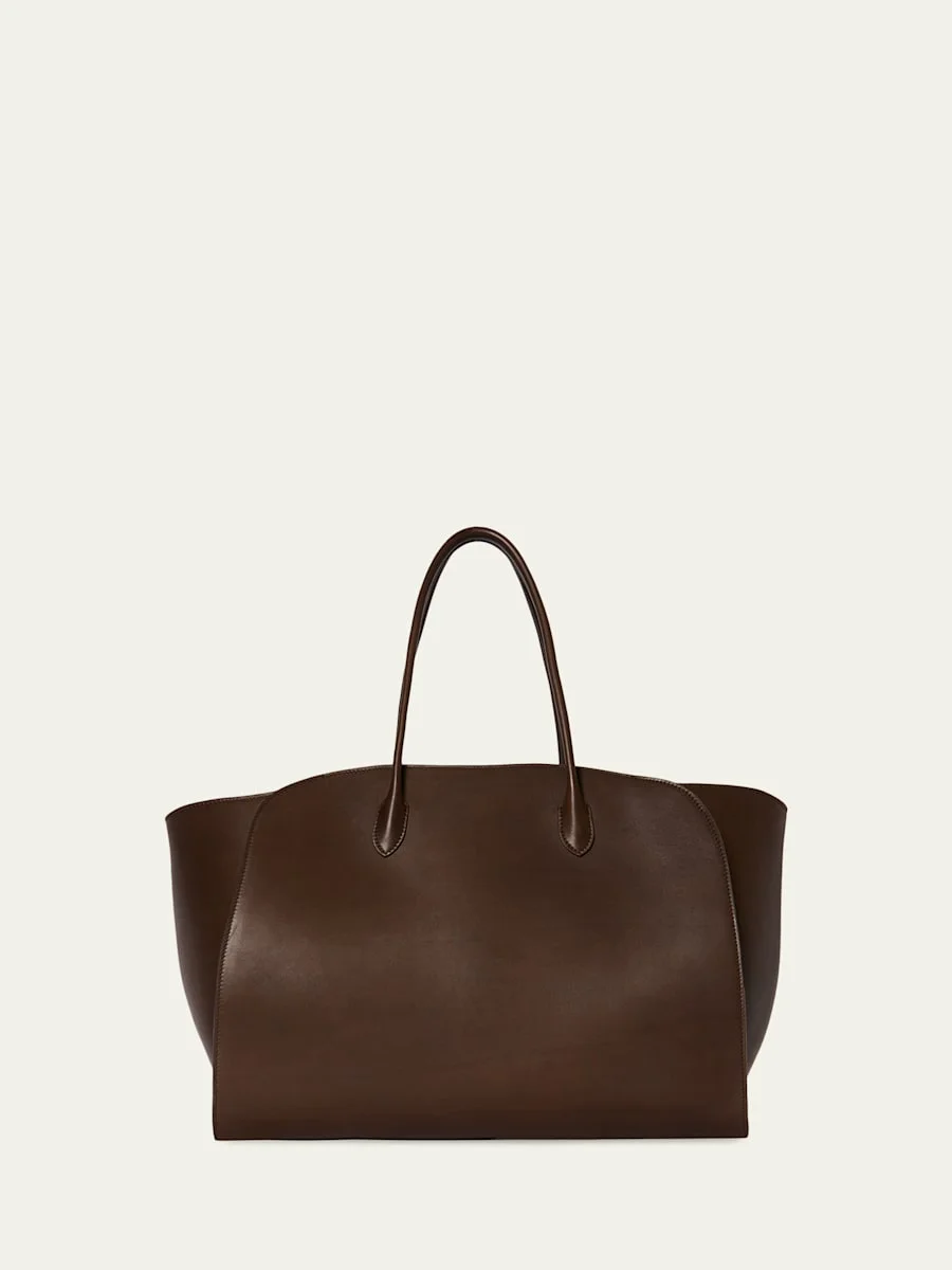 Men's Marlo 17 Tote Bag in Saddle Leather - 1