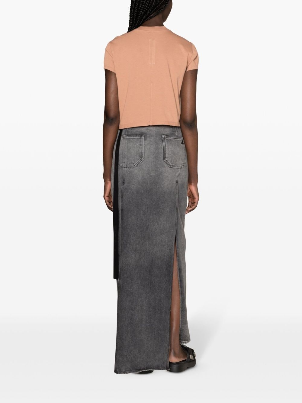 Level organic cotton cropped T-shirt - 4