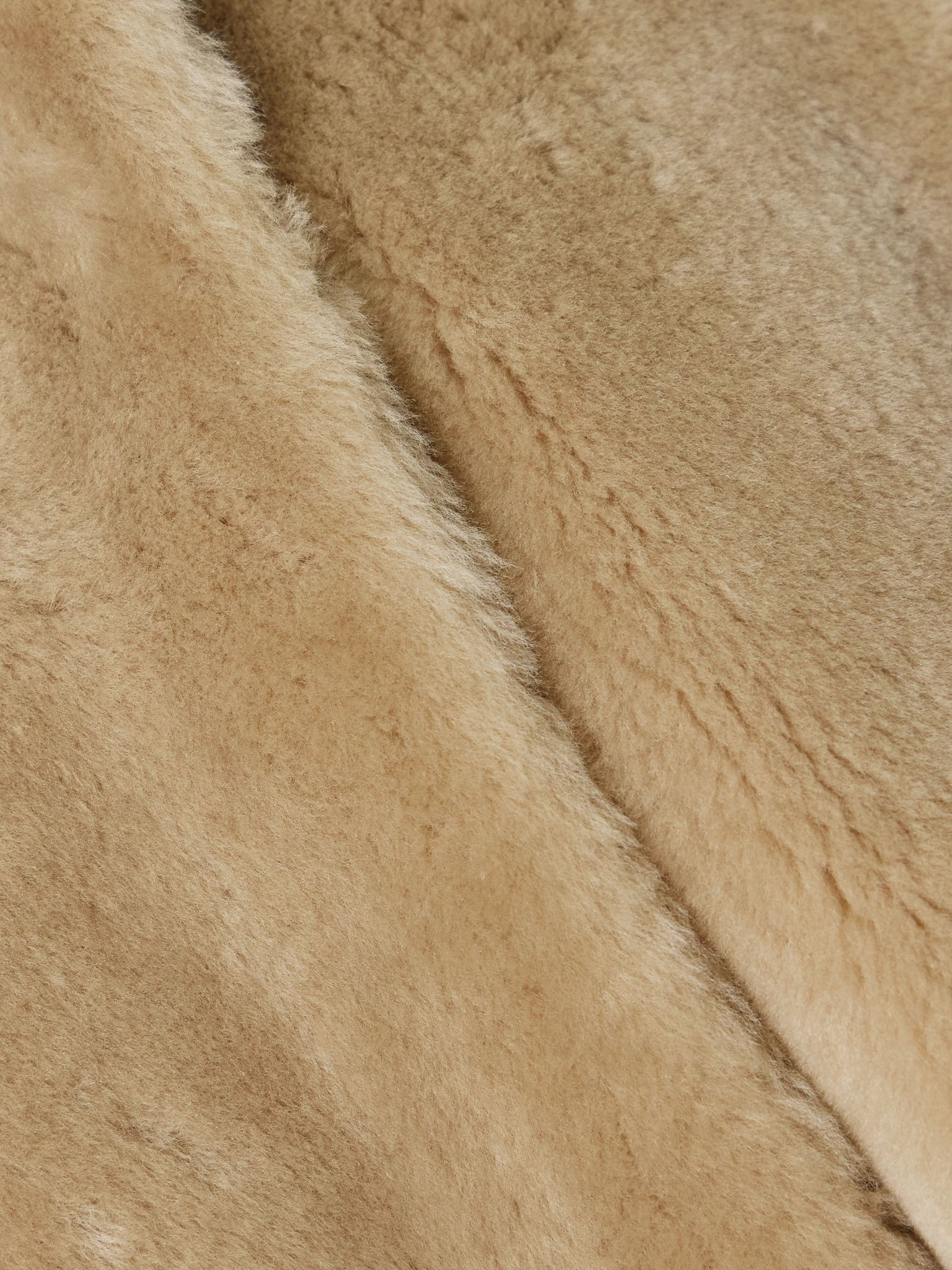 Shearling coat Beige - 6