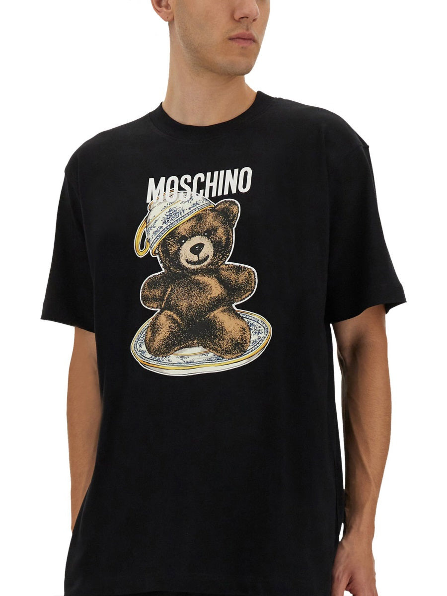 Moschino Men T-Shirt With Print - 4