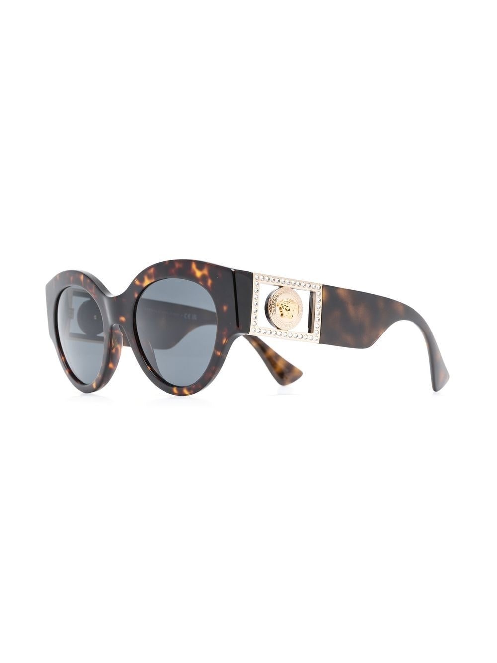 Medusa Head tortoiseshell-effect sunglasses - 2