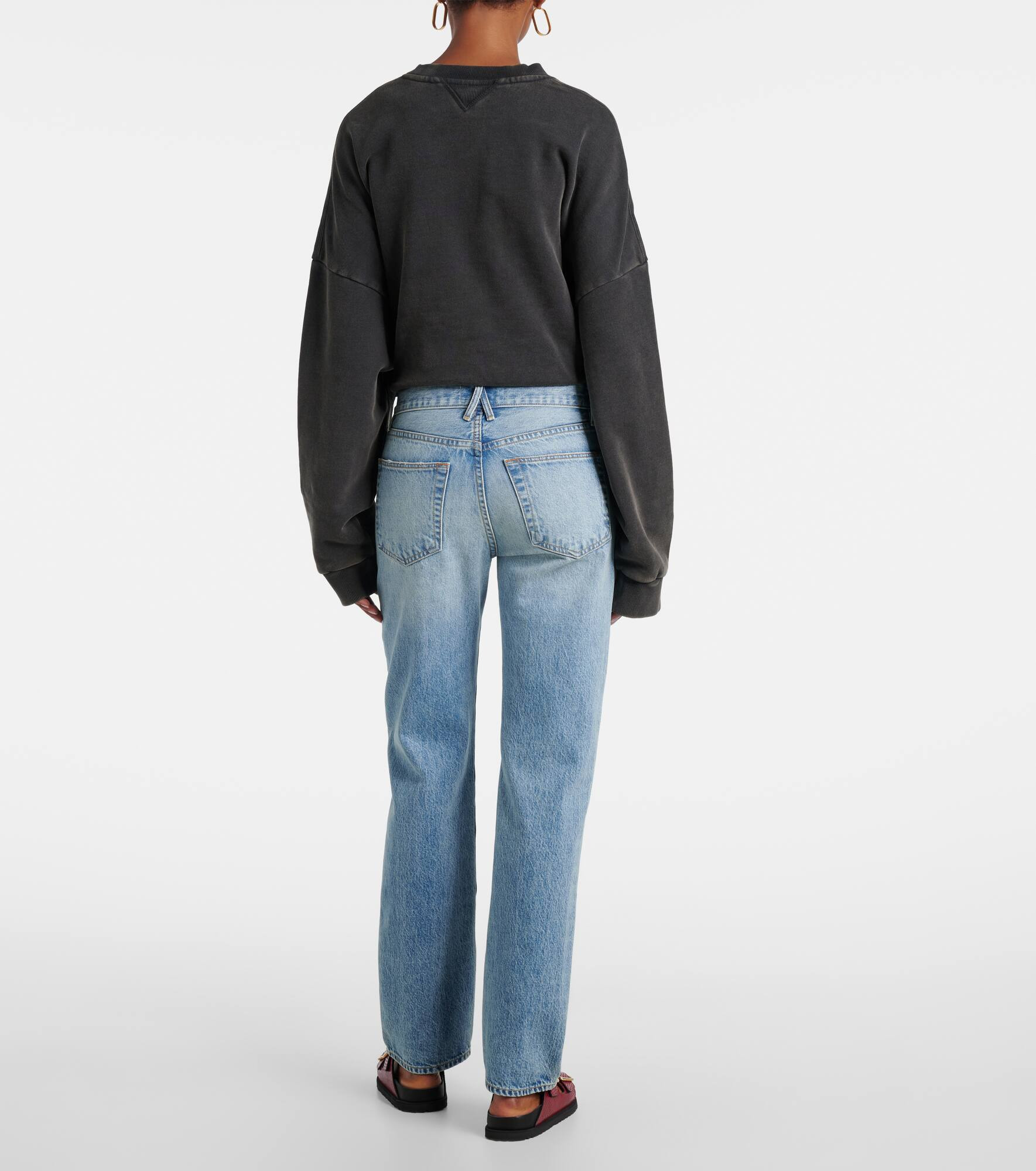 Kendra high-rise straight jeans - 3