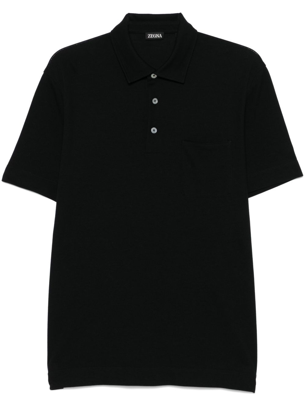 cotton polo shirt - 1