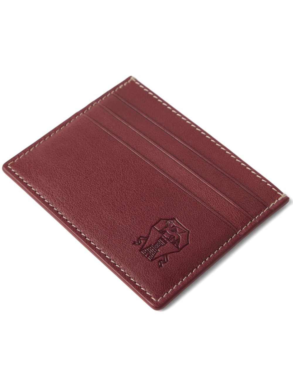 debossed-logo cardholder - 3