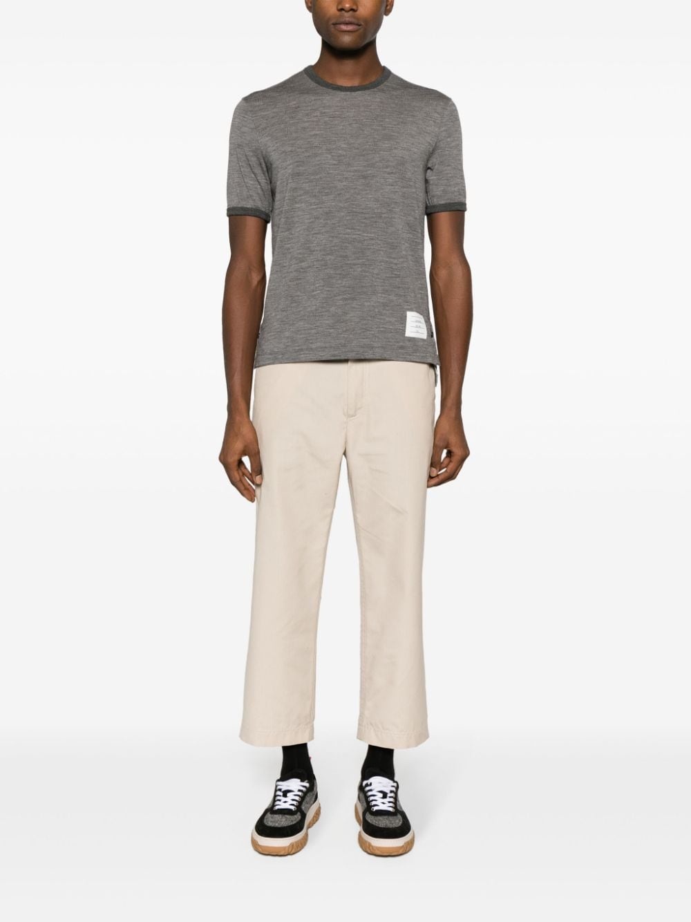 Ringer cotton T-shirt - 2
