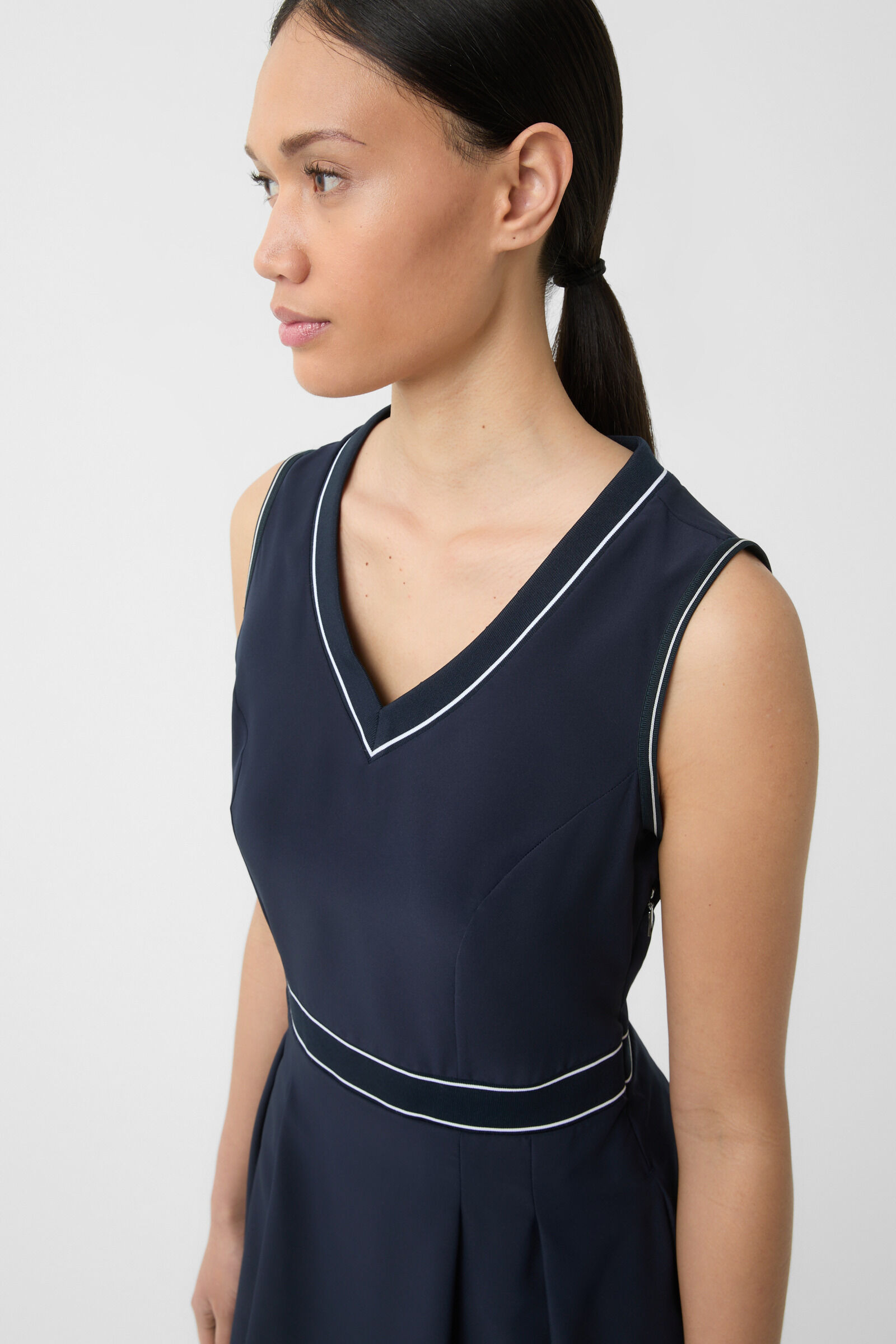 Edita dress in Navy blue - 4