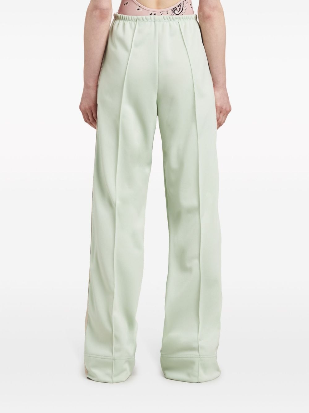 side-stripe track pants - 5