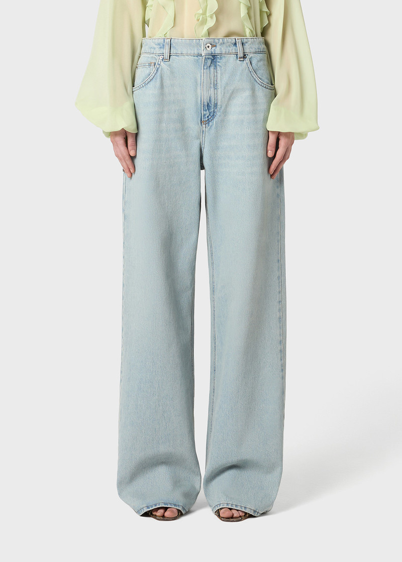 BOY FIT JEANS 에 STONE-WASHED DENIM 3