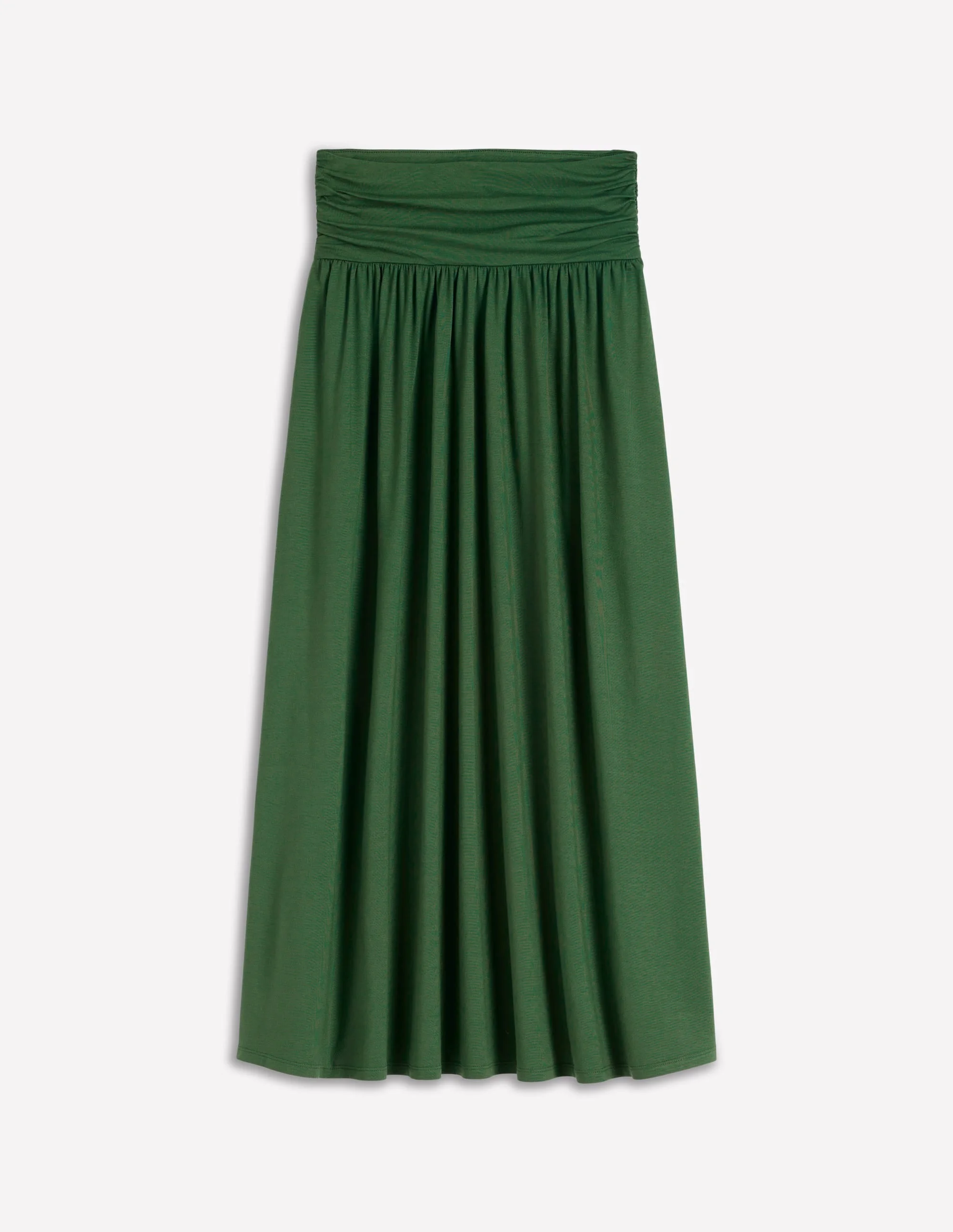 Rosaline Jersey Skirt-Hunter Green - 1
