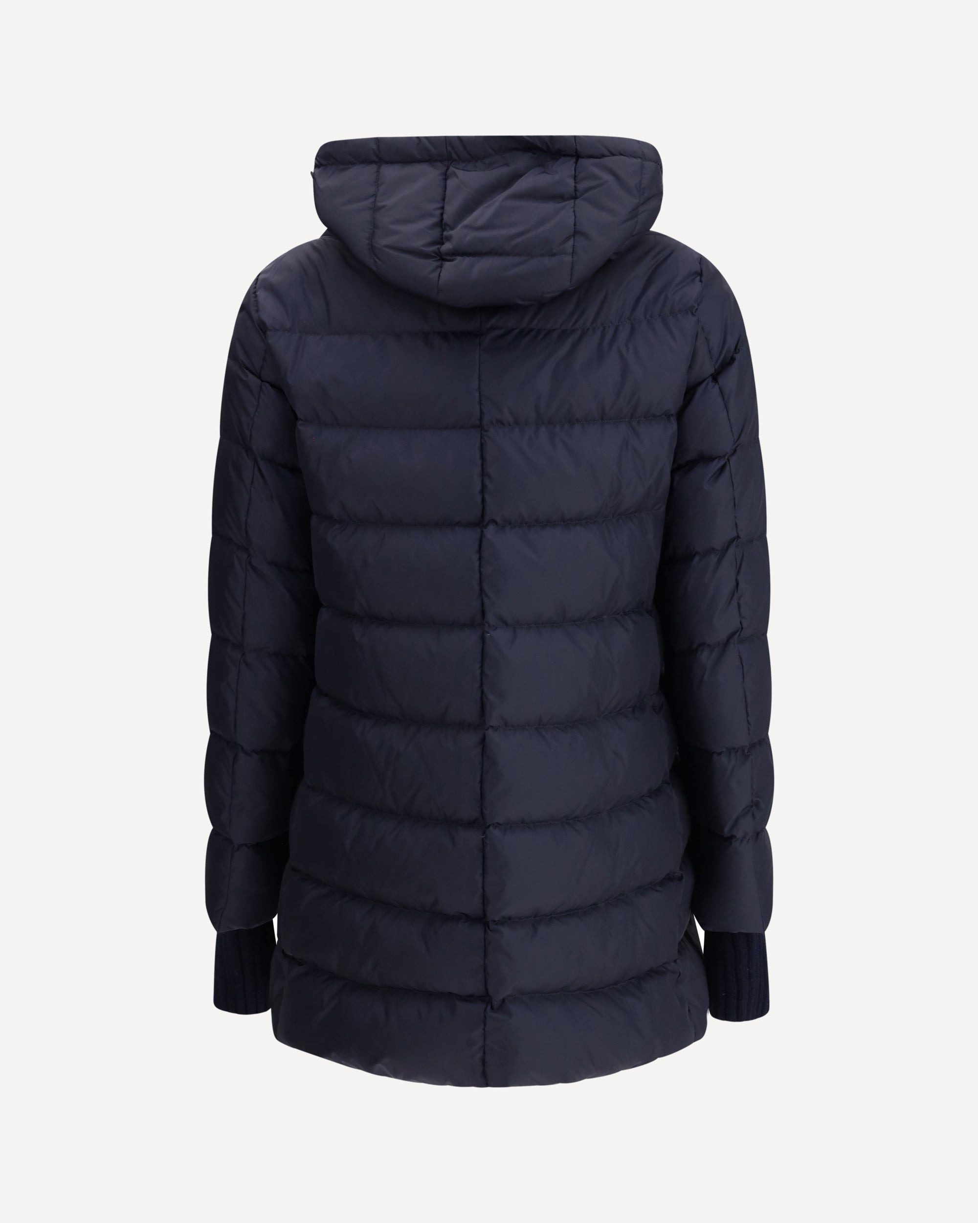 Hooded Down Jacket in dark blue - 2