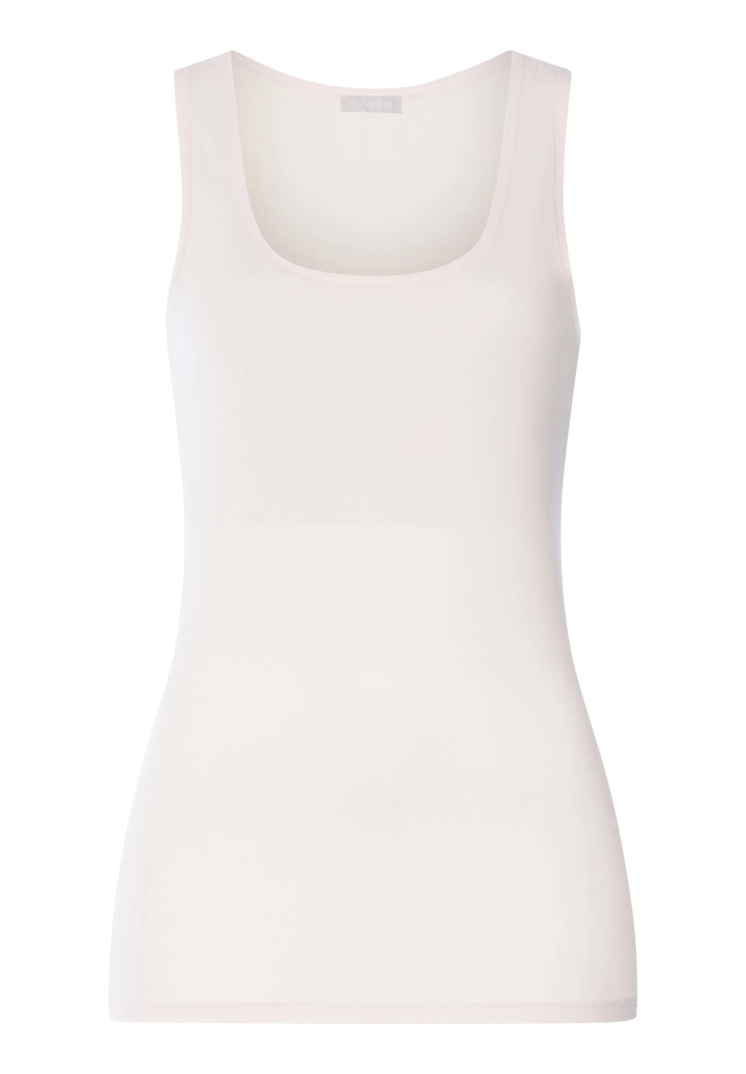 Ultralight Round Neck Cotton Tank Top - 1