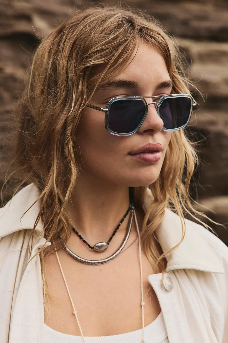 Luna Classic Aviator Sunglasses - 1
