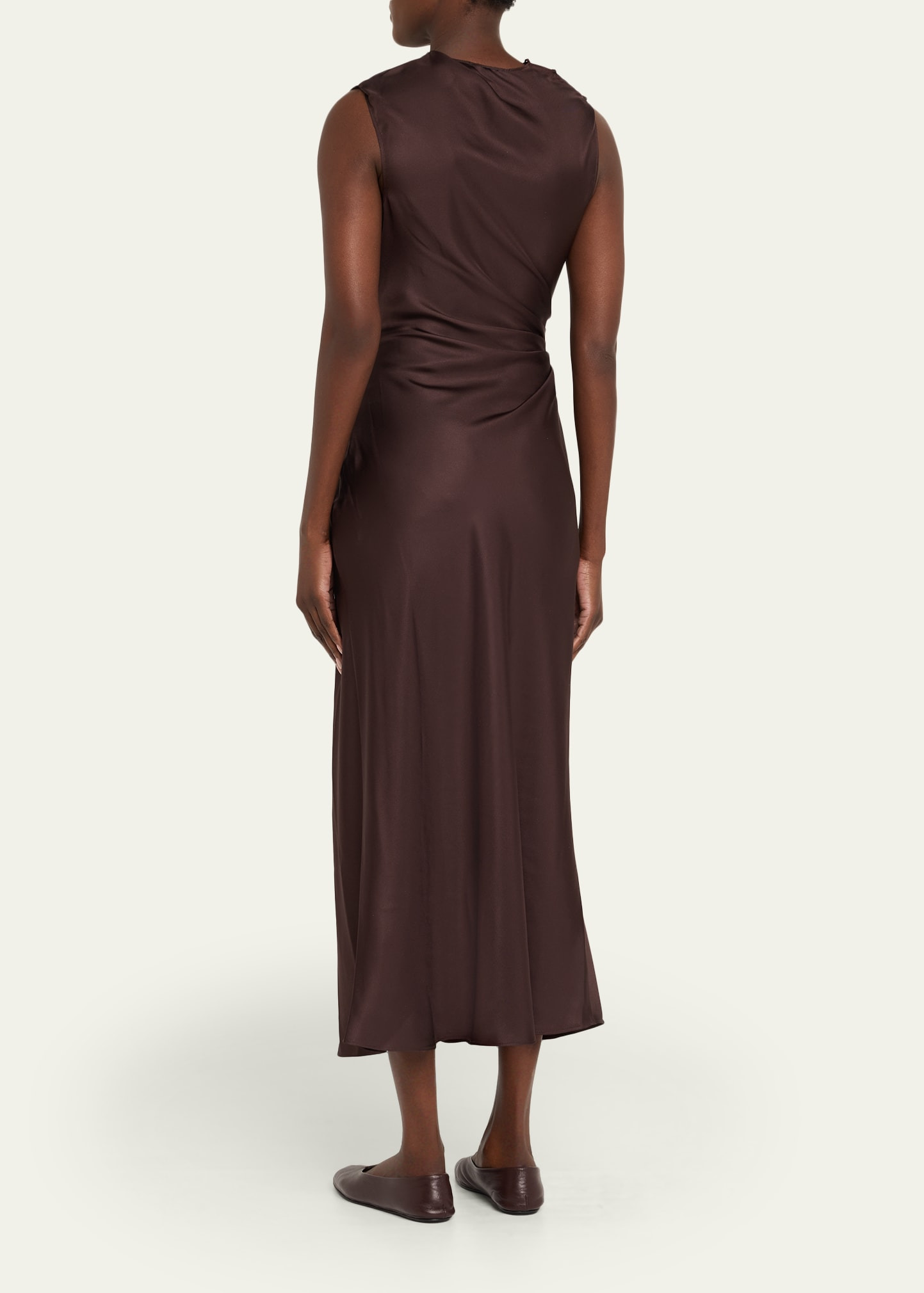 Roan Sleeveless Draped Maxi Dress - 3