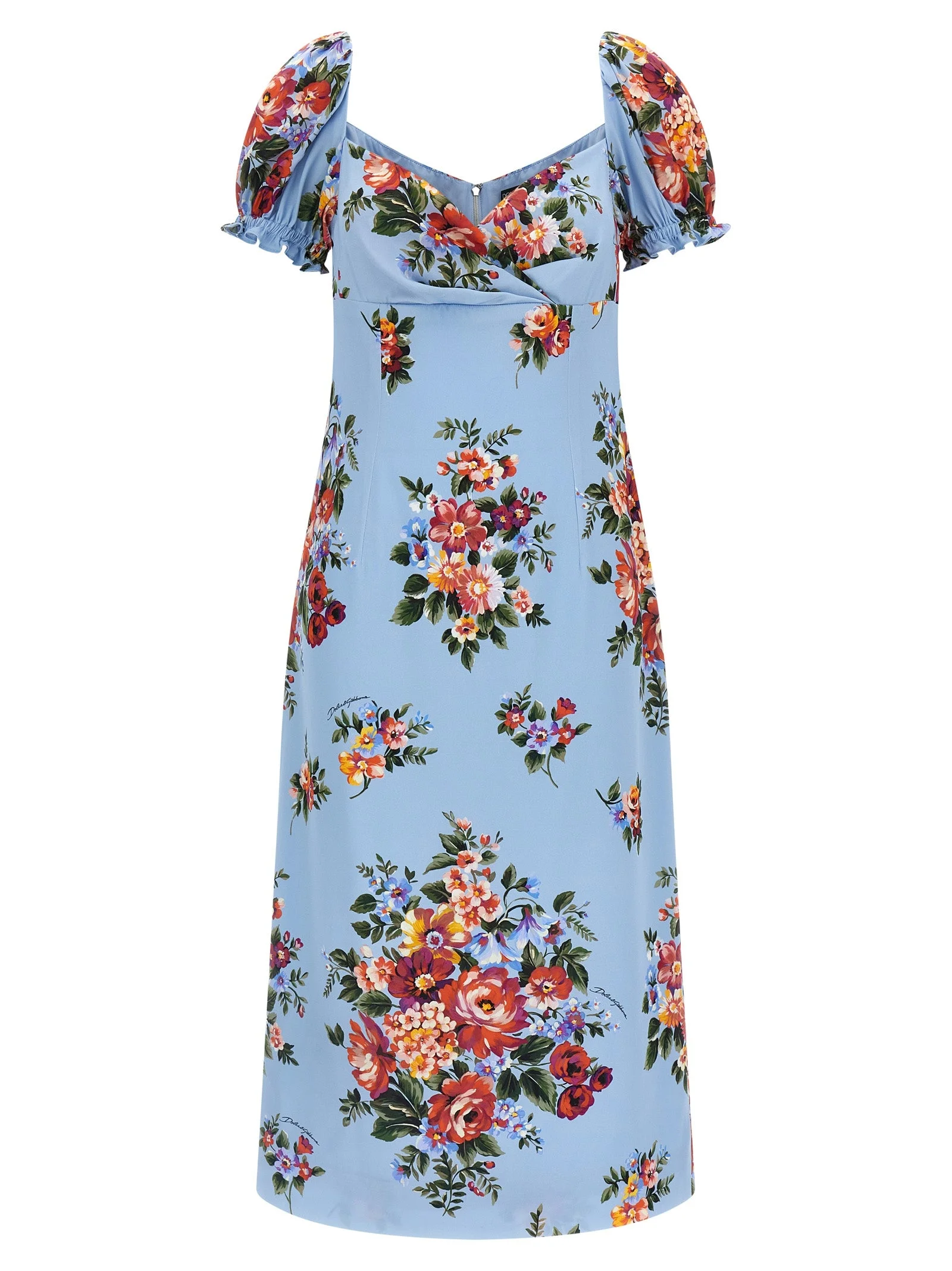 Dolce & Gabbana Women 'Mazzo Di Fiori' Print Dress - 1
