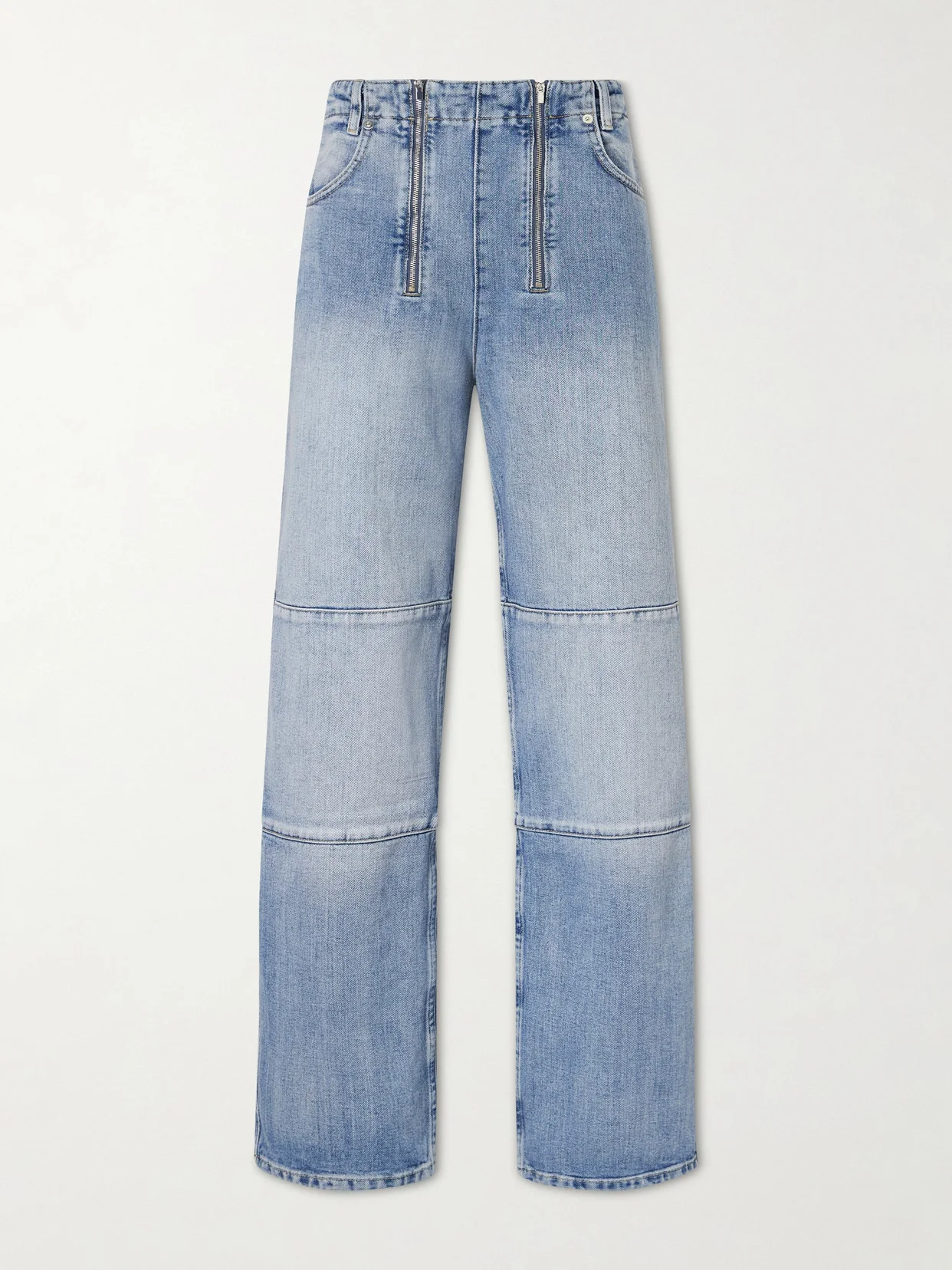 Fischer Mid-rise Wide-leg Jeans - 1