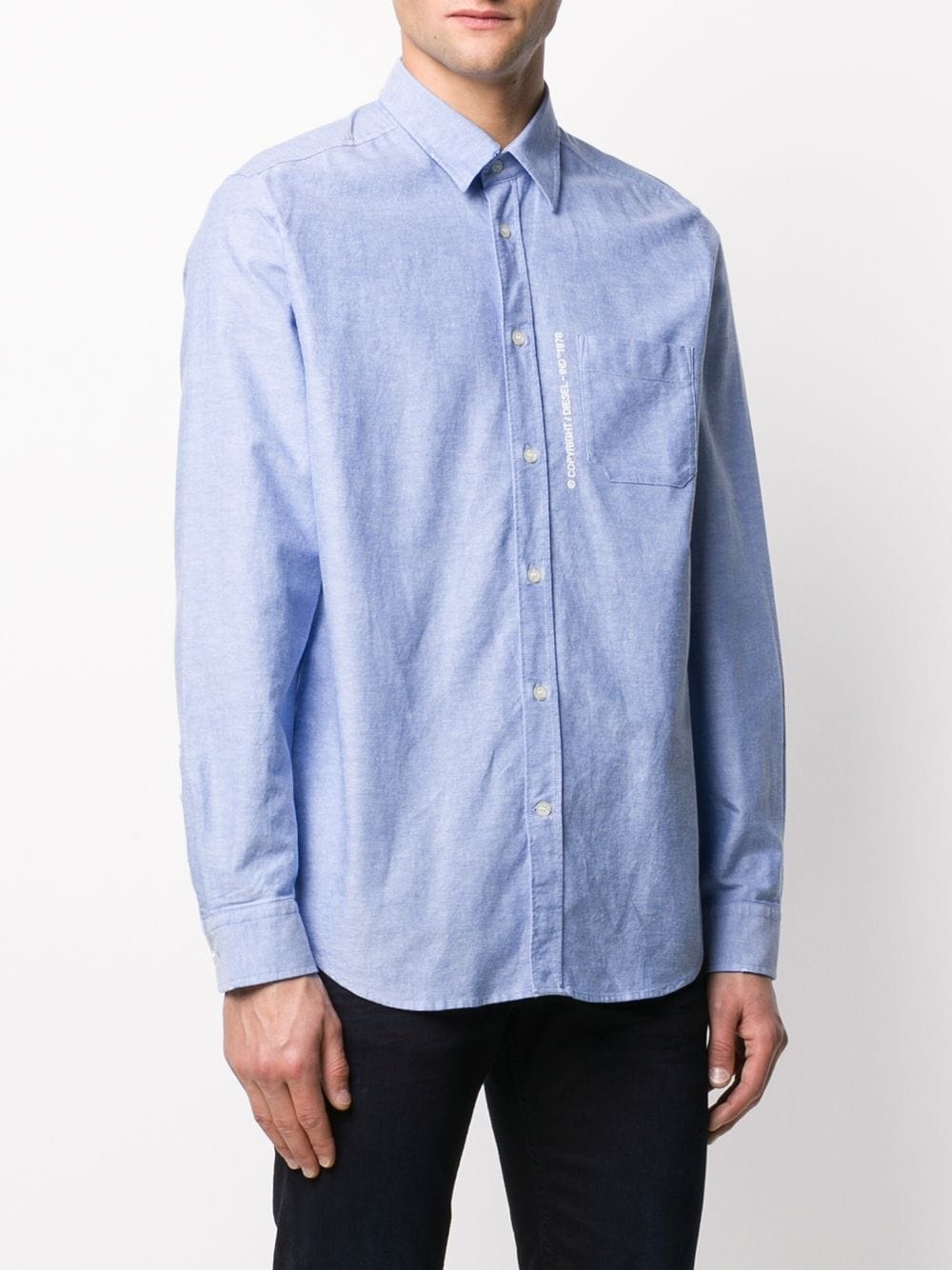 relaxed long sleeved shirt - 3