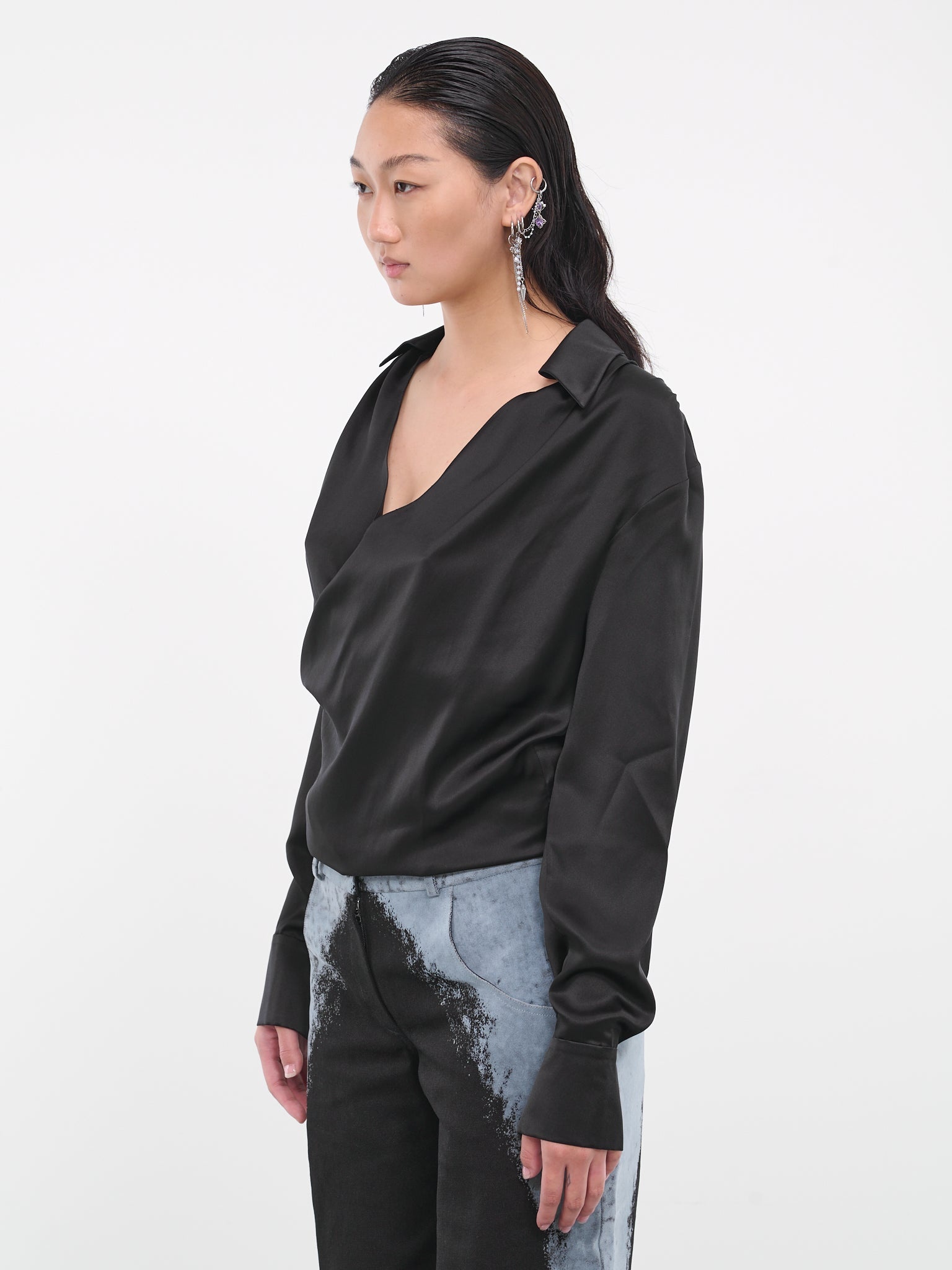 Draped Wrap Top - 2