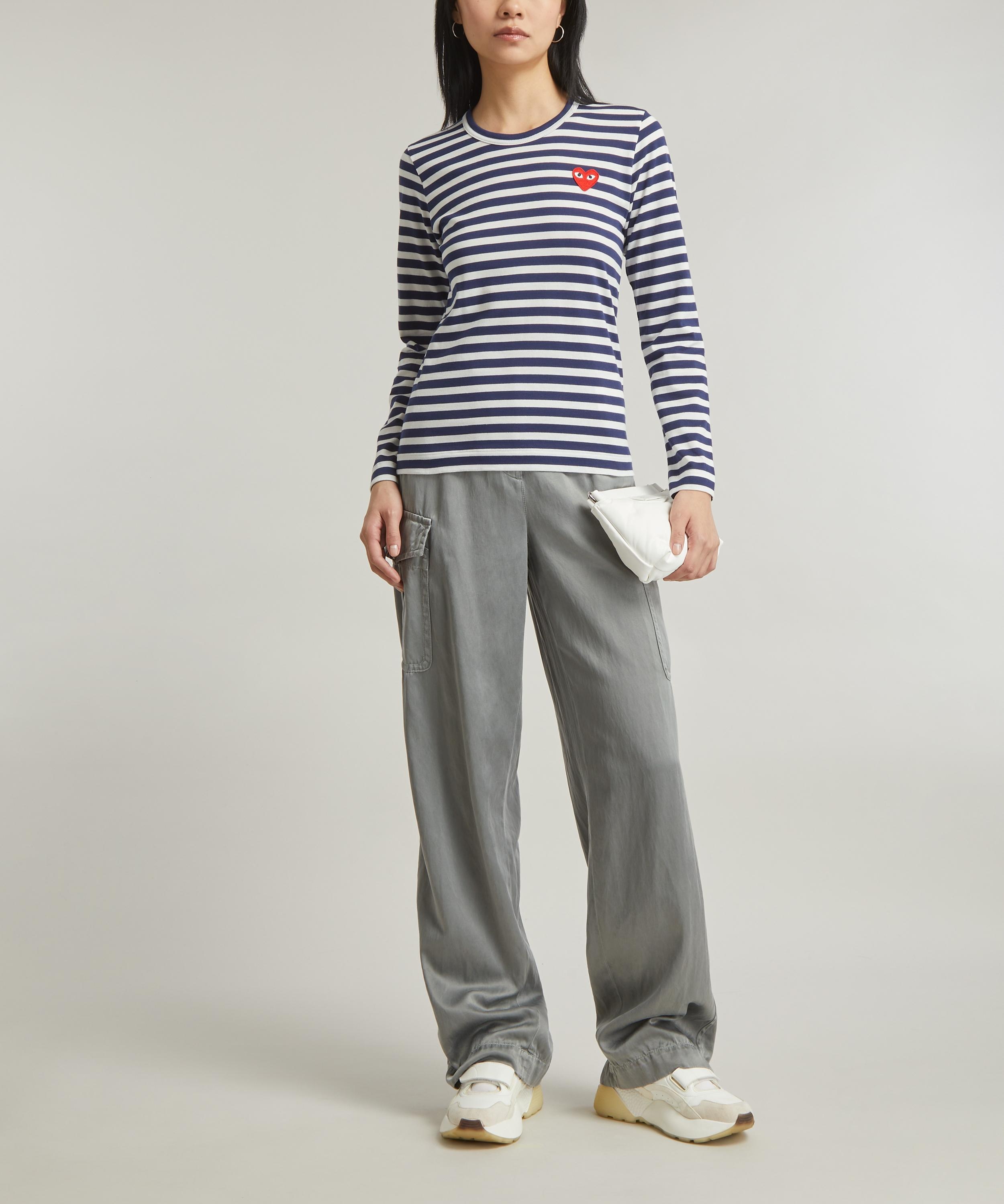 Long-Sleeve Stripe T-Shirt - 2