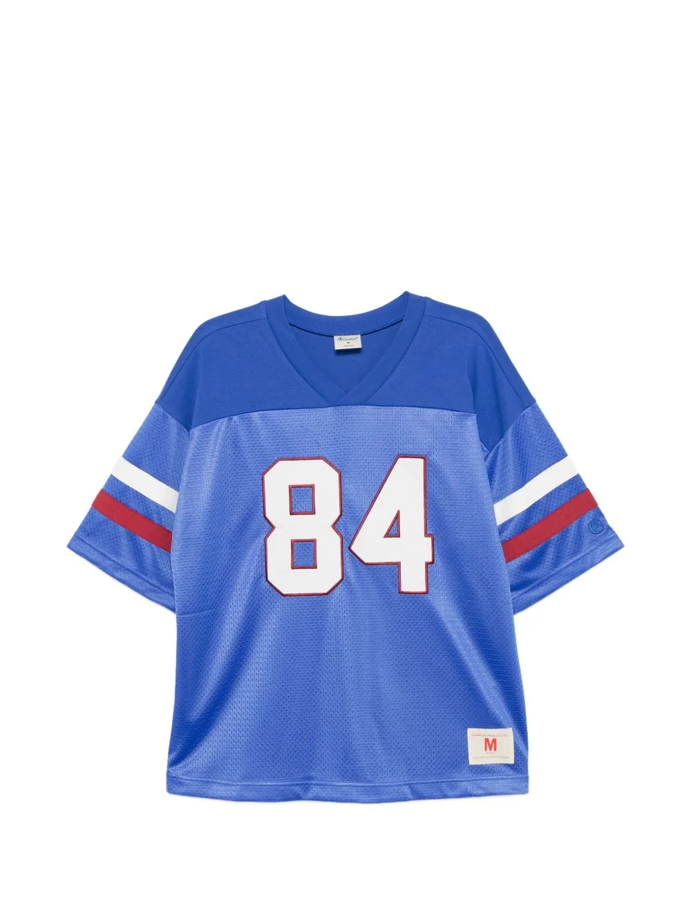 number-detail short-sleeve T-shirt - 1