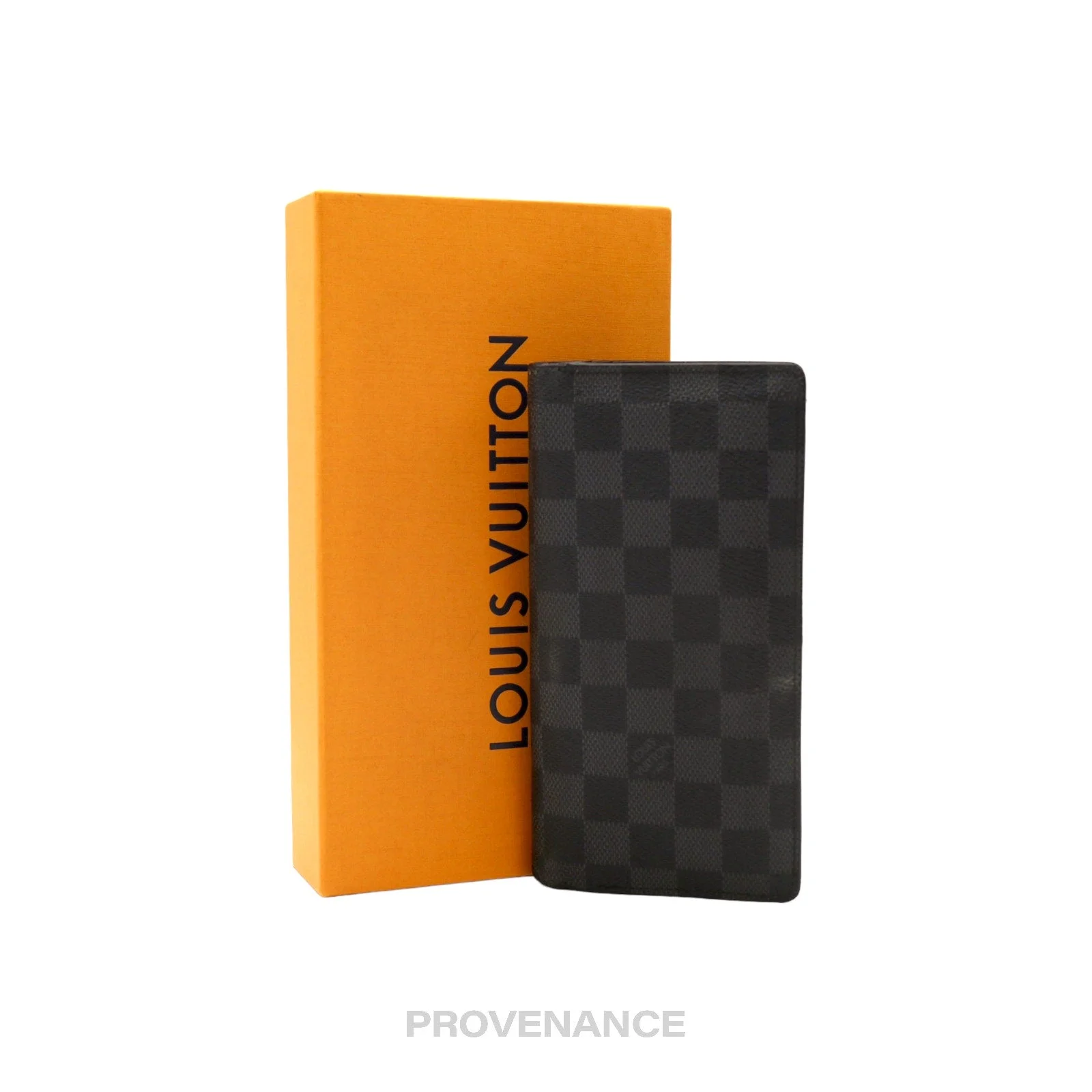 Louis Vuitton Brazza Long Wallet - Damier Graphite - 1