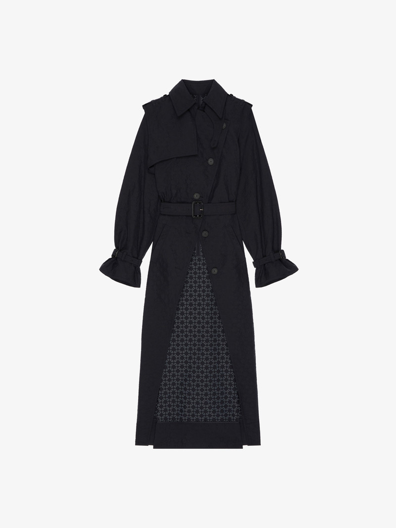 TRENCH-COAT IN TEXTURED MONOGRAM 72 1