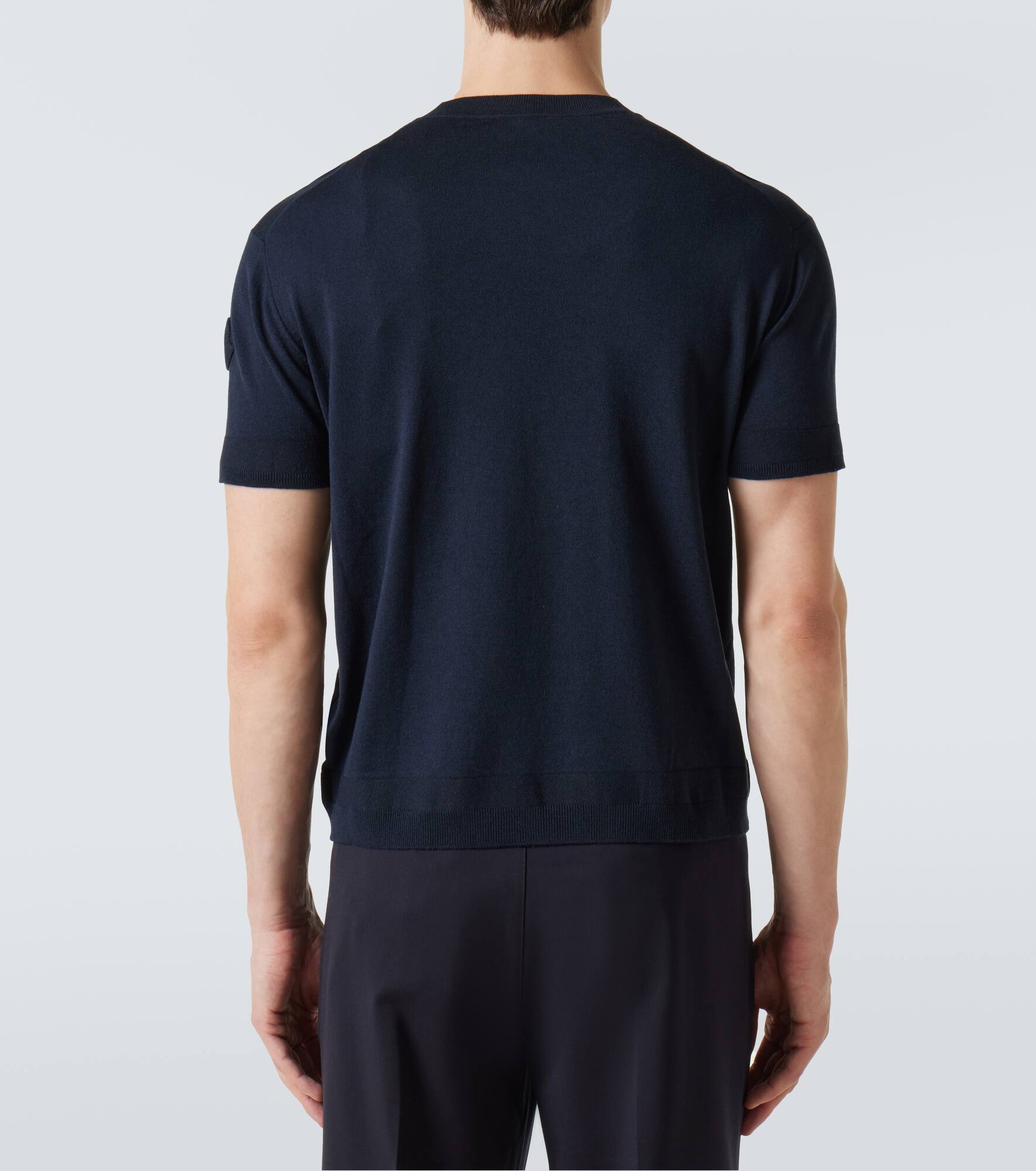 Silk and cotton T-shirt - 4