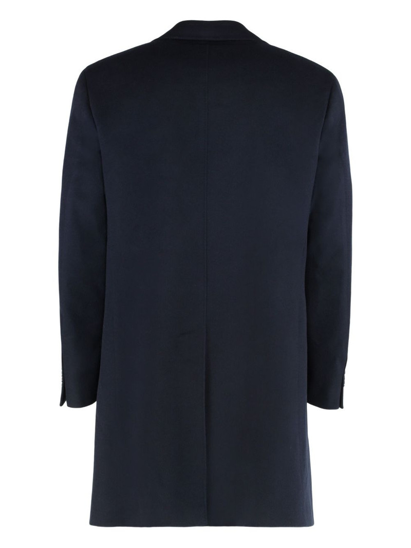 Canali front-button coat outlook