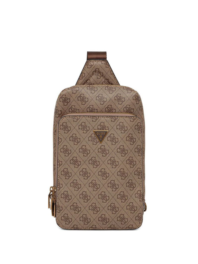 Milano monogram zip messenger bag 1