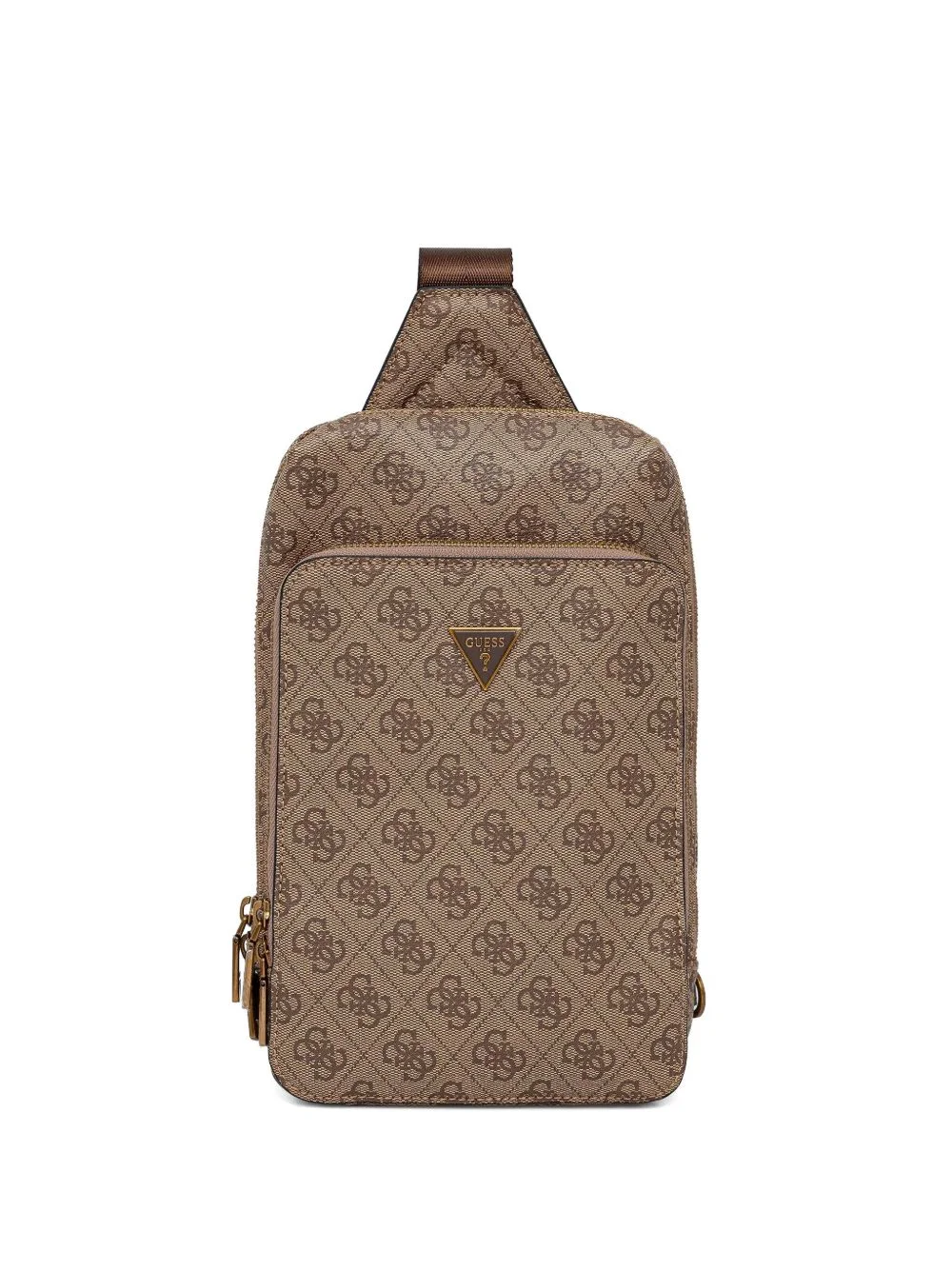 Milano monogram zip messenger bag - 1