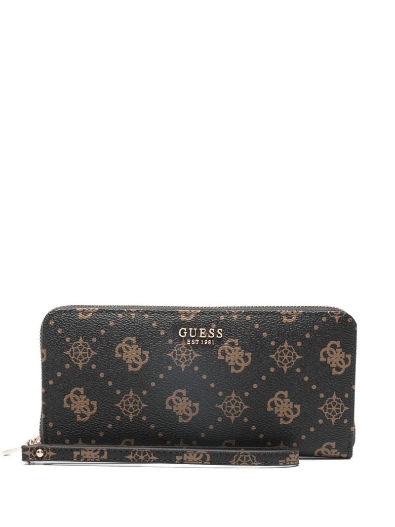 Carrie Monogram zip wallet 1