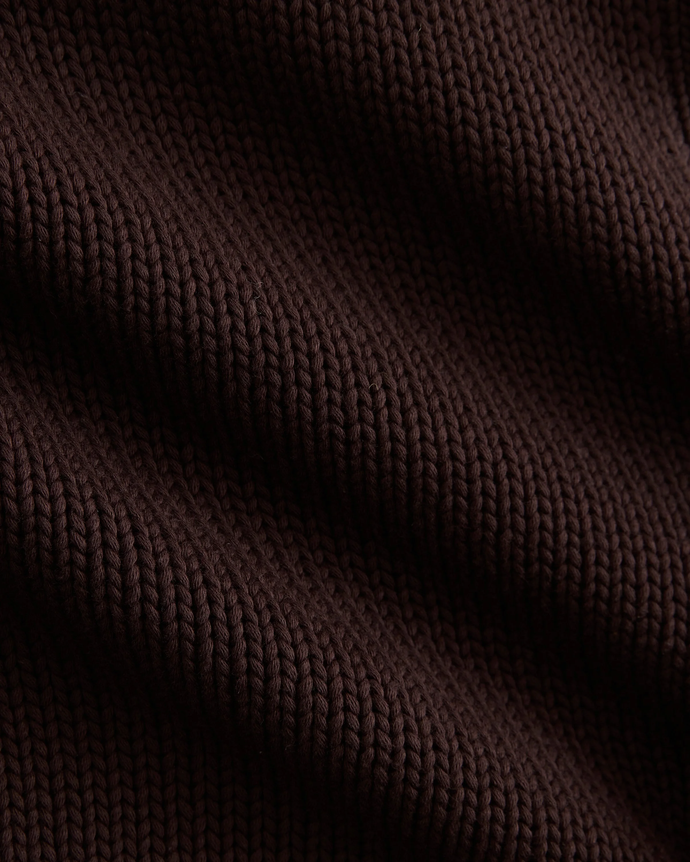OPEN-KNIT CARDIGAN CREW IN ELEVATED COTTON - 1