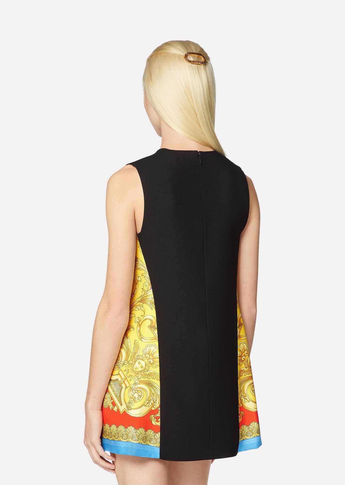 Barocco Goddess Slash Dress - 3